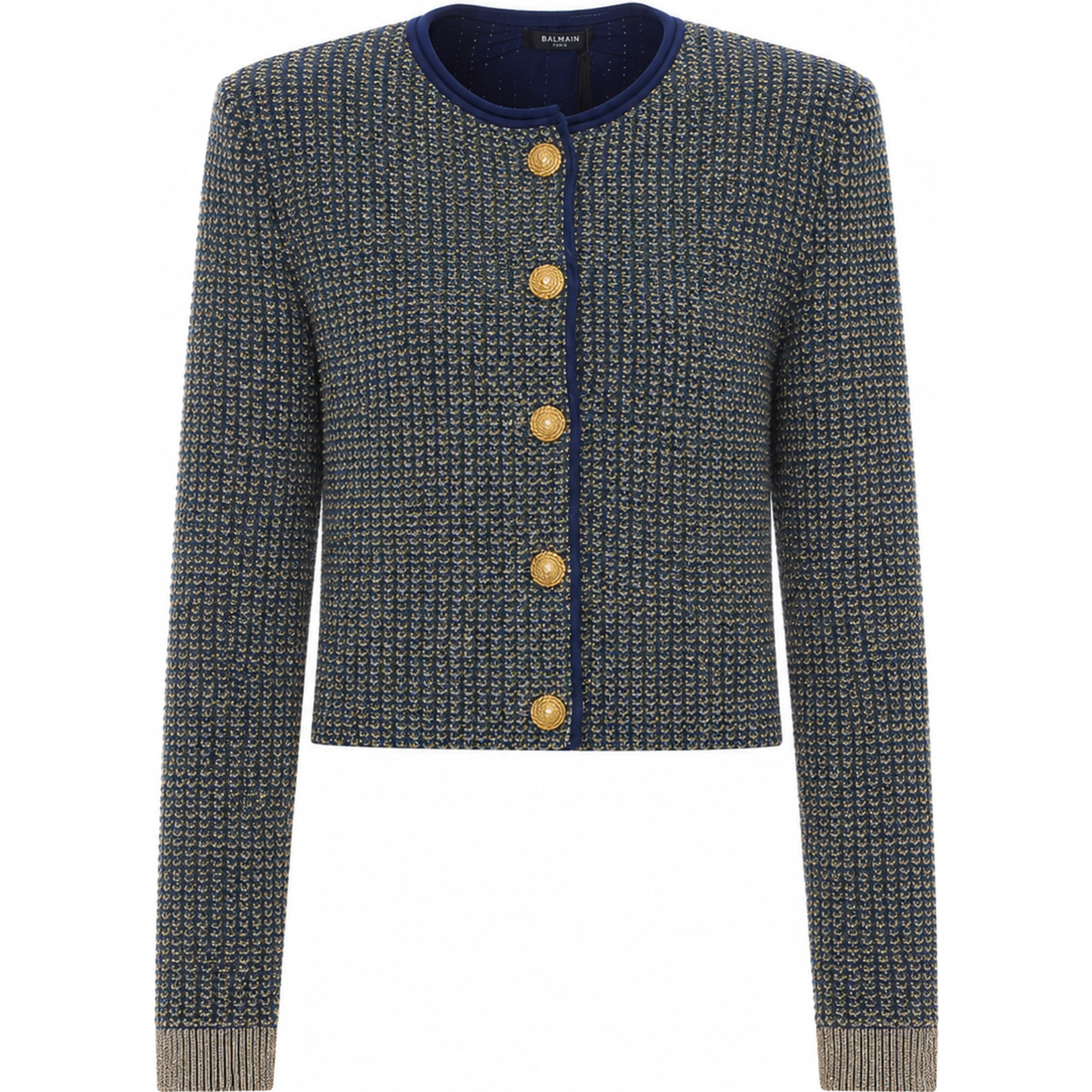 Balmain Sweaters Blue