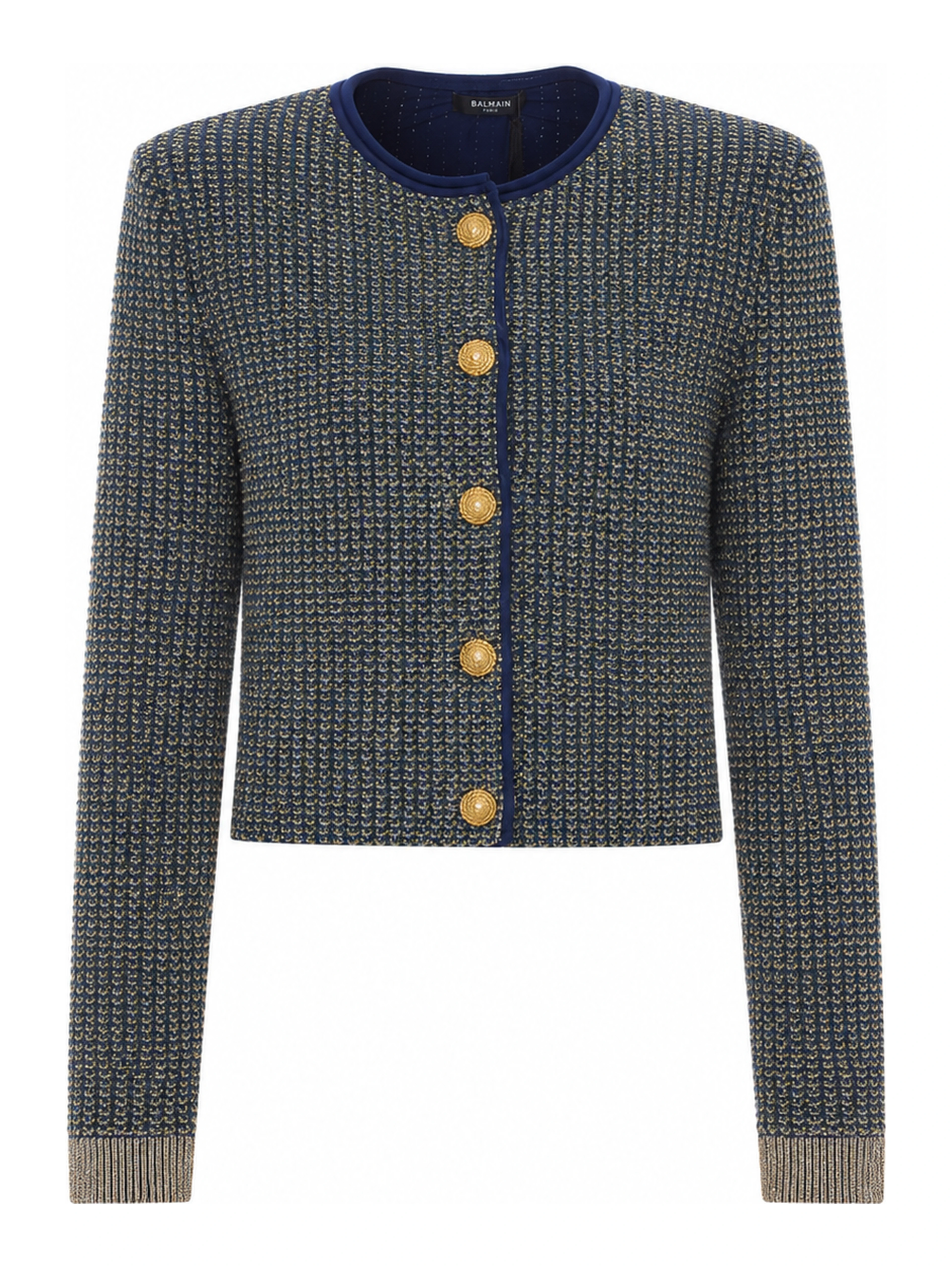 Balmain Sweaters Blue