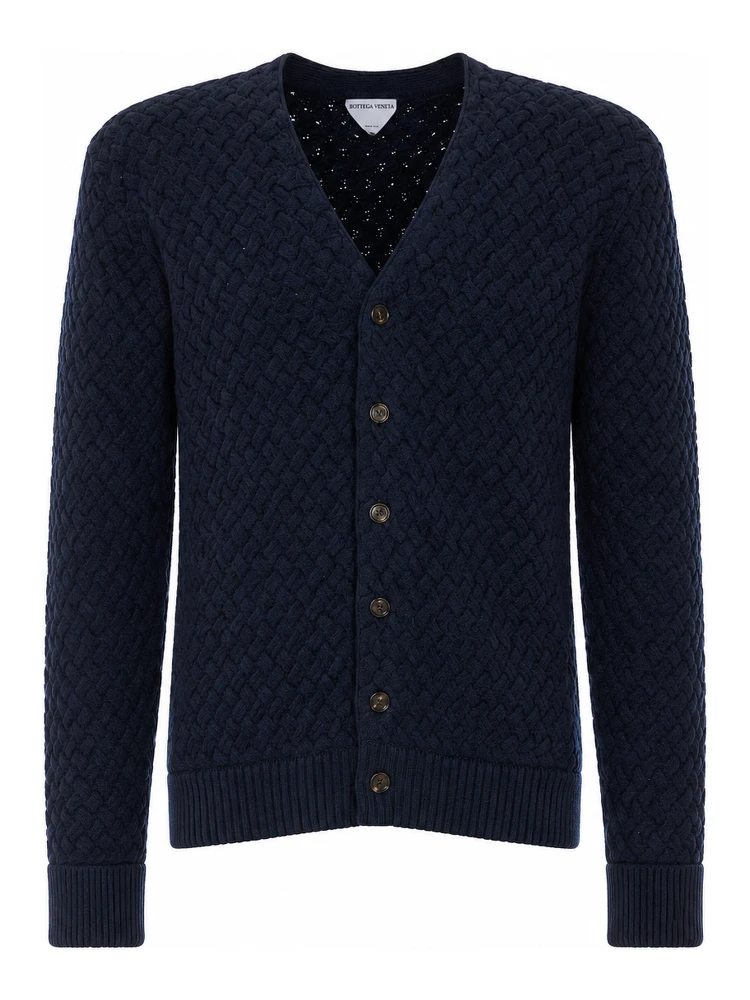 Bottega Veneta Sweaters Blue