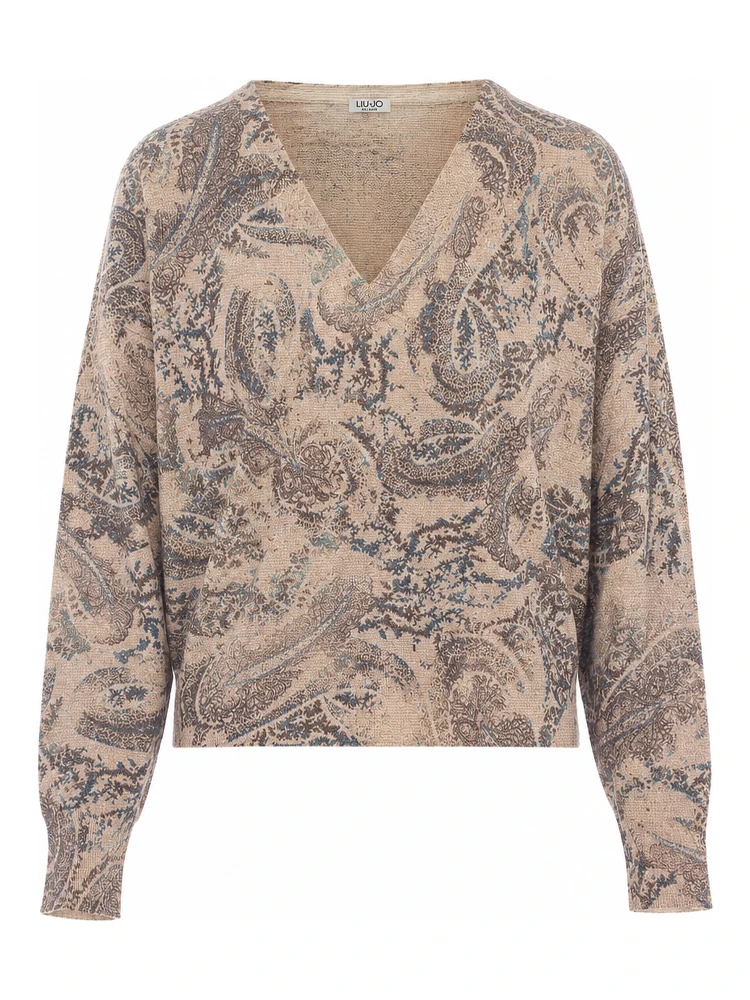 Liu Jo Sweaters Beige
