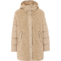 Herno Coats Beige