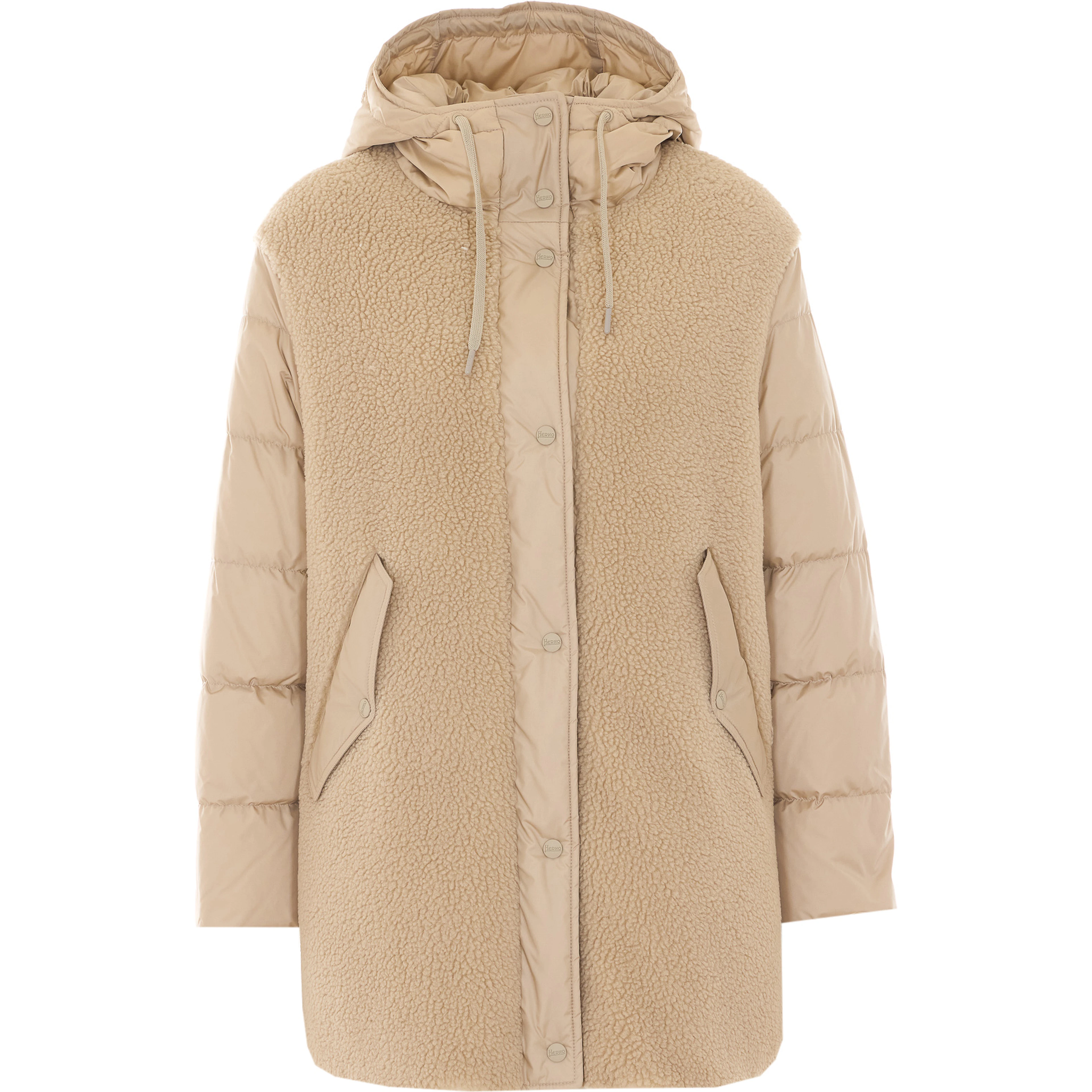 Herno Coats Beige