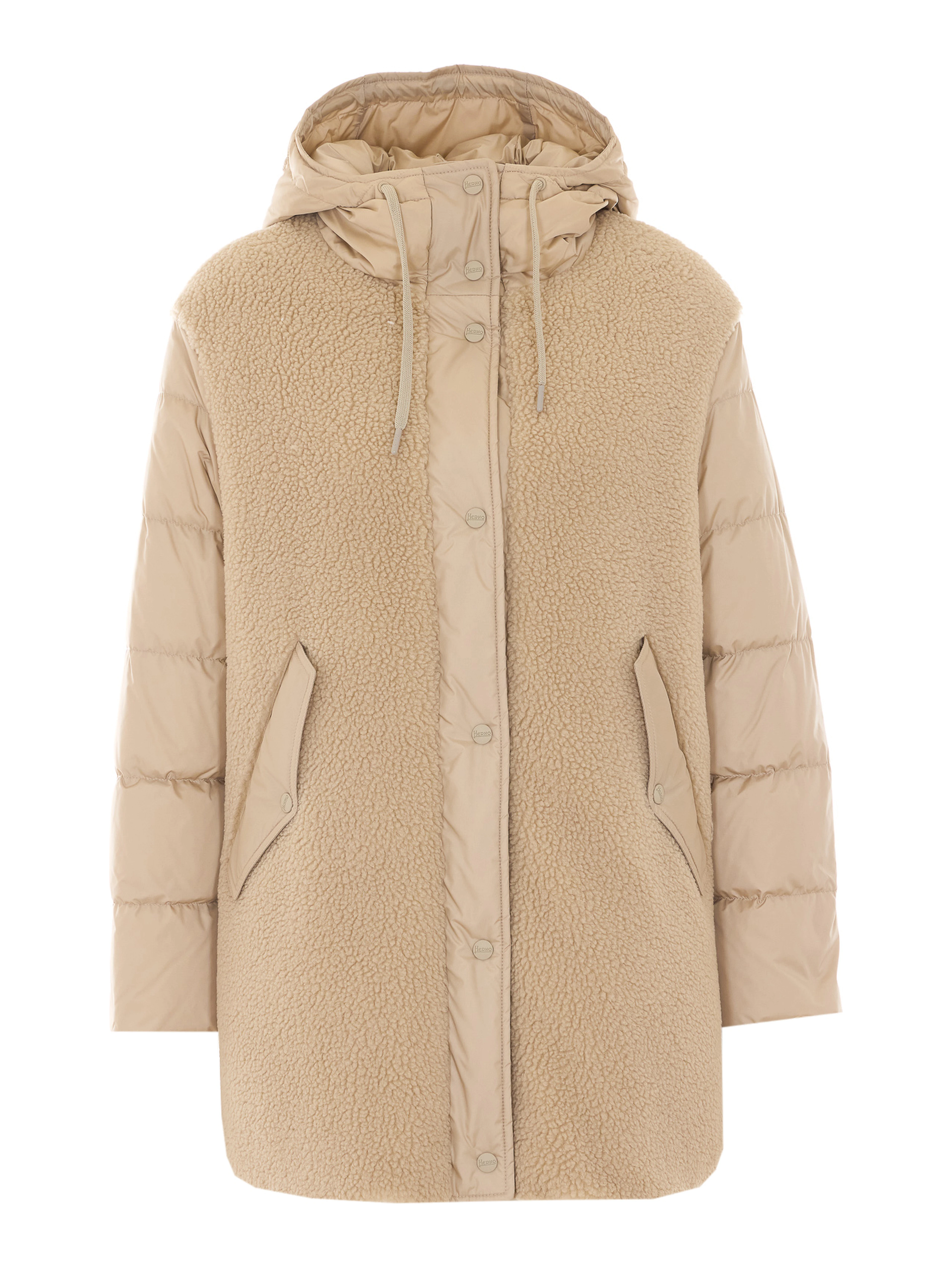 Herno Coats Beige