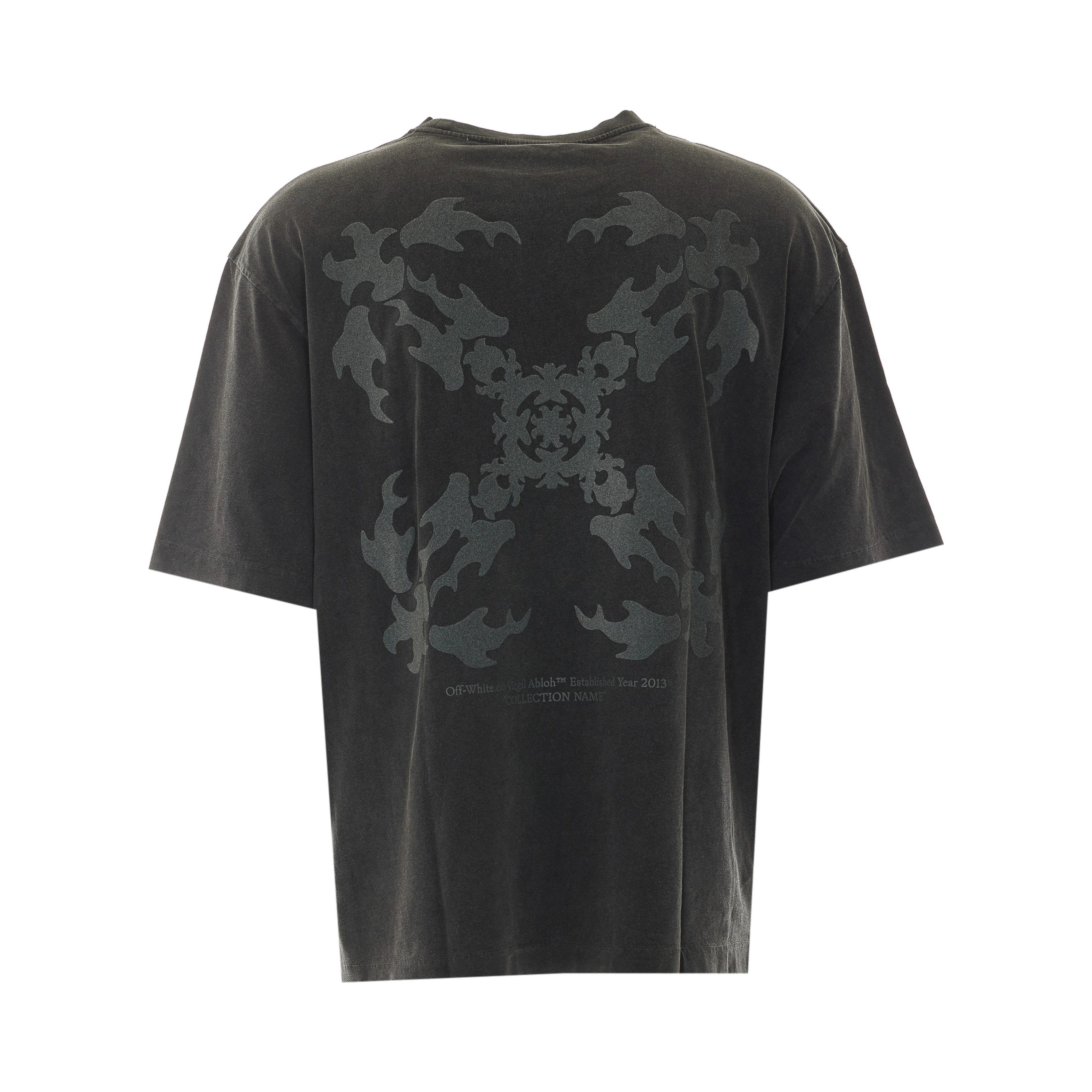 Off White T-shirts and Polos Black