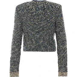 Balmain Sweaters Blue