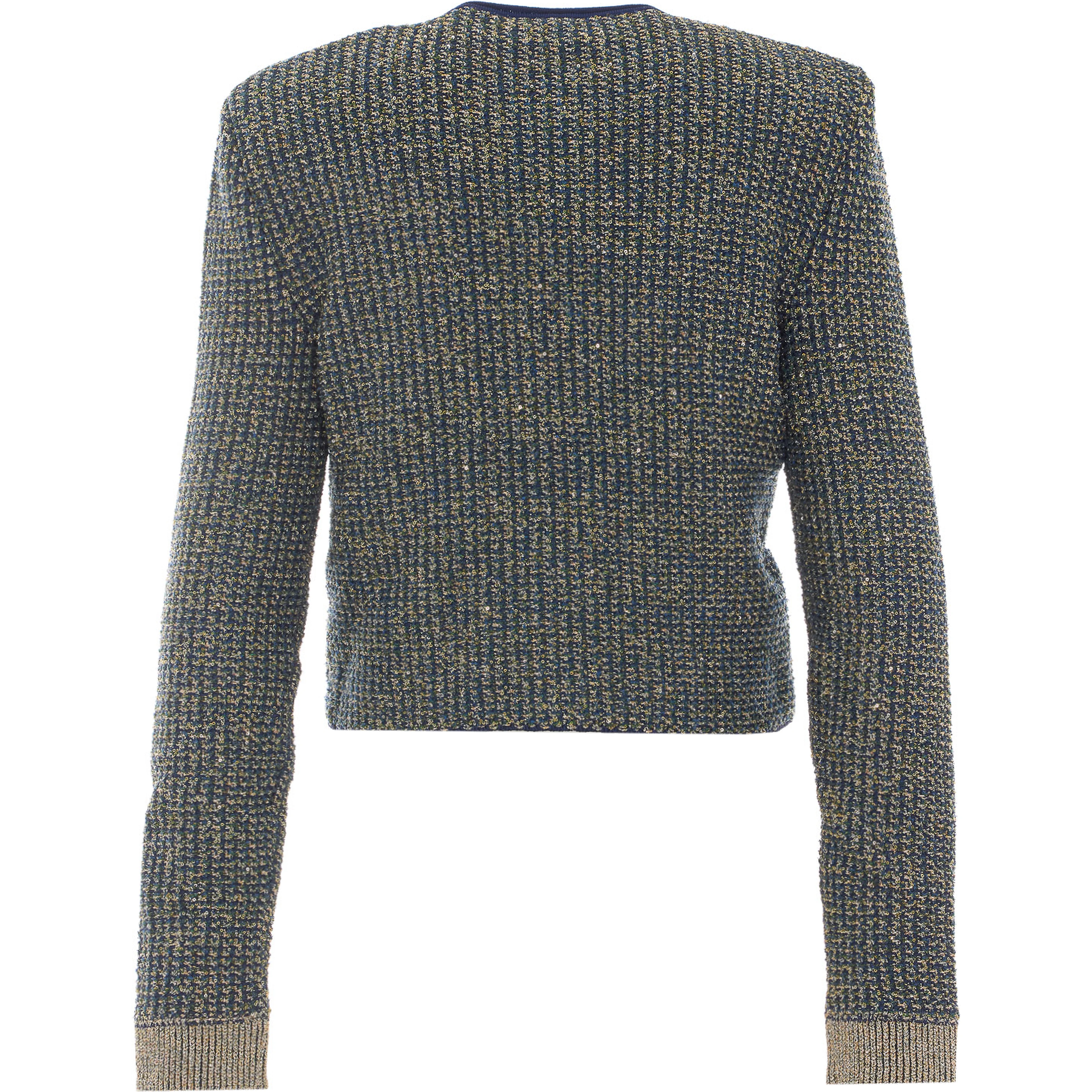 Balmain Sweaters Blue