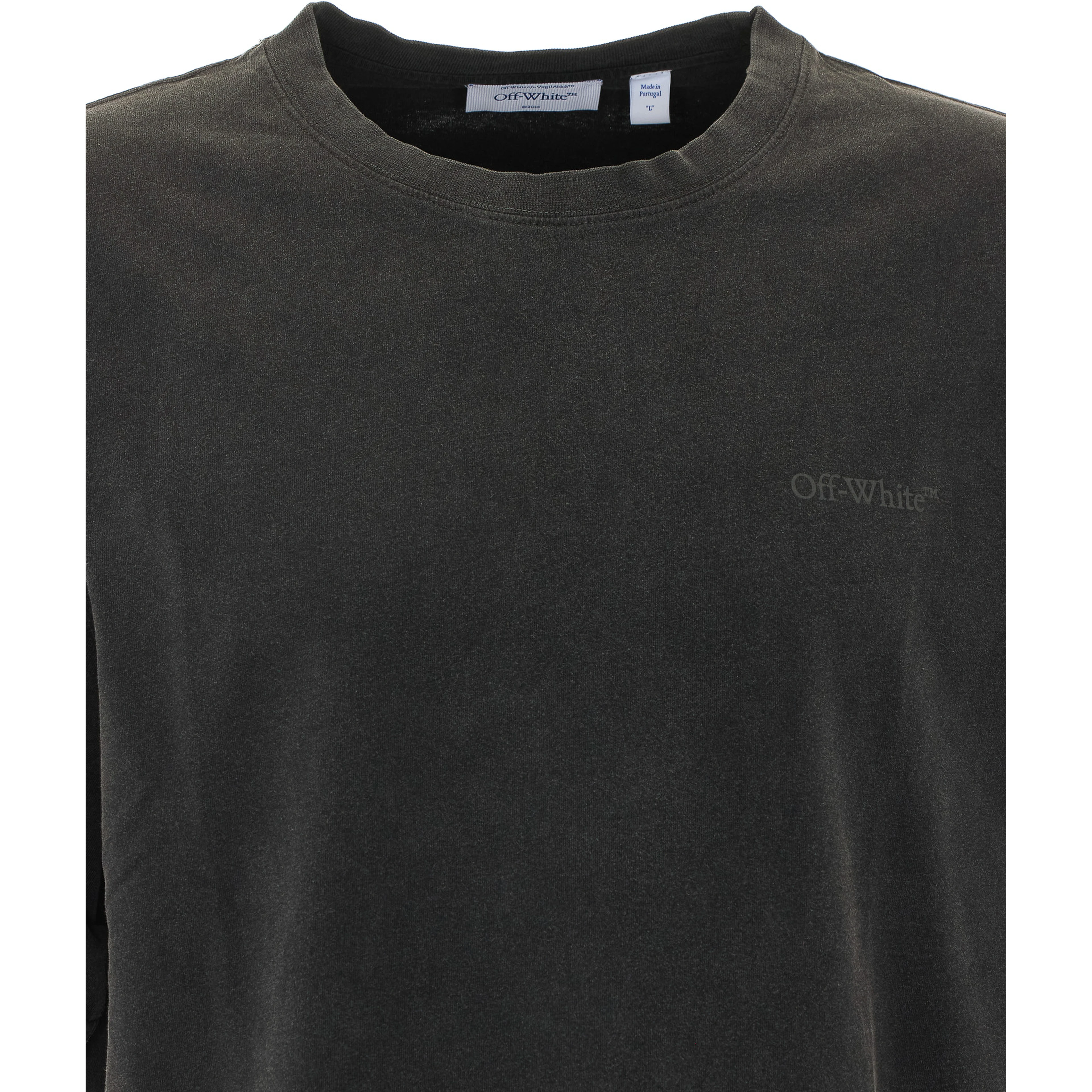 Off White T-shirts and Polos Black