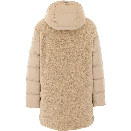 Herno Coats Beige