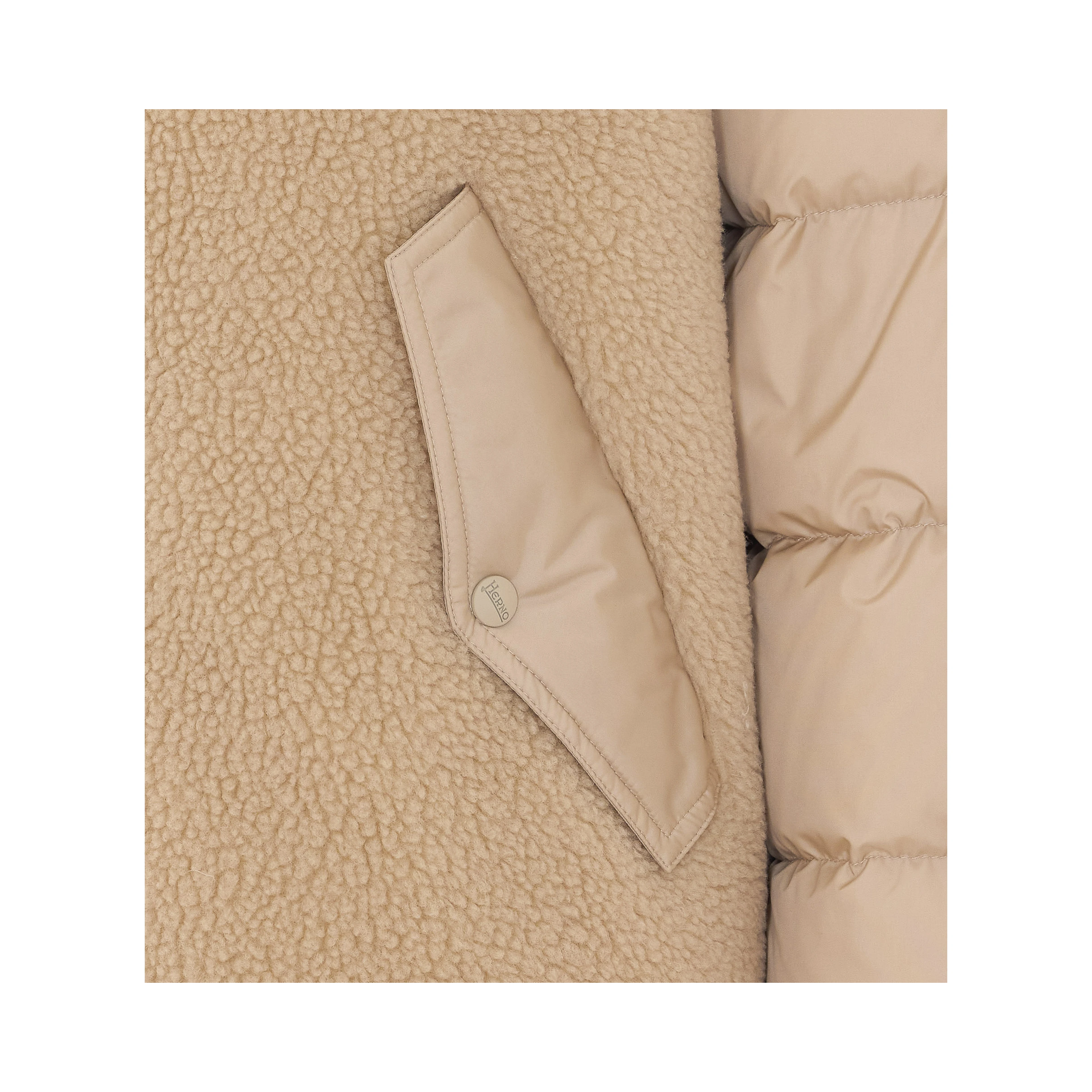 Herno Coats Beige