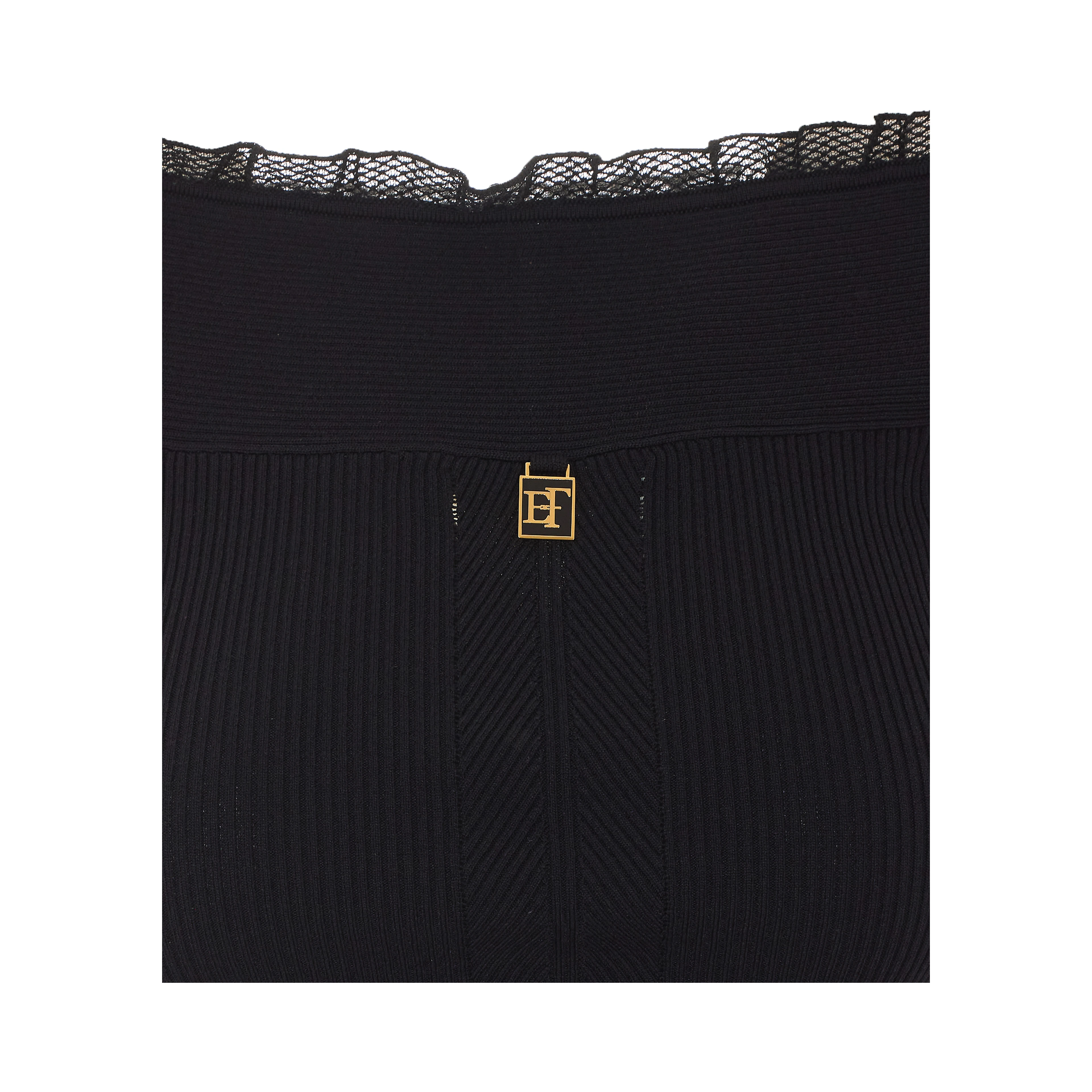 Elisabetta Franchi Top Black