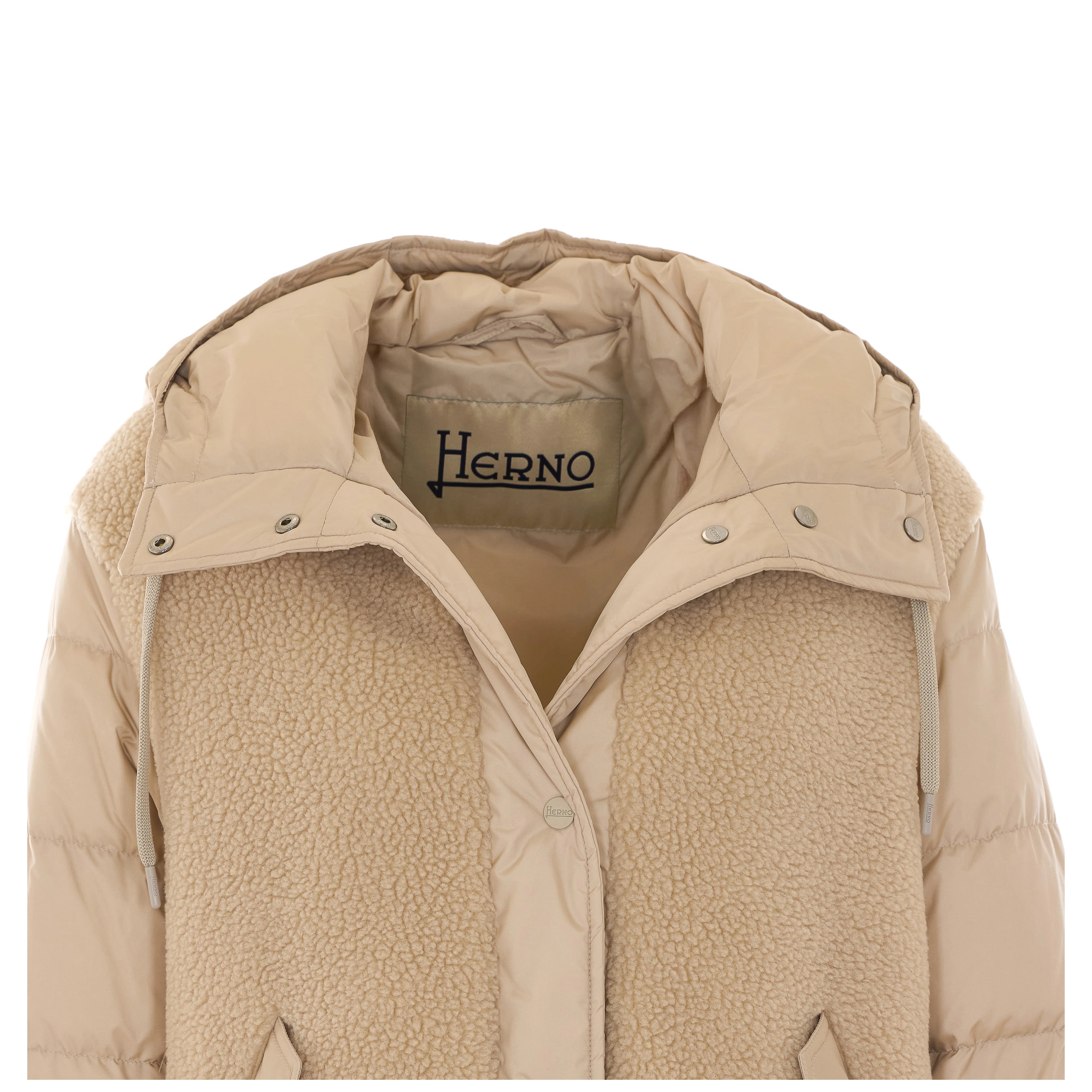 Herno Coats Beige