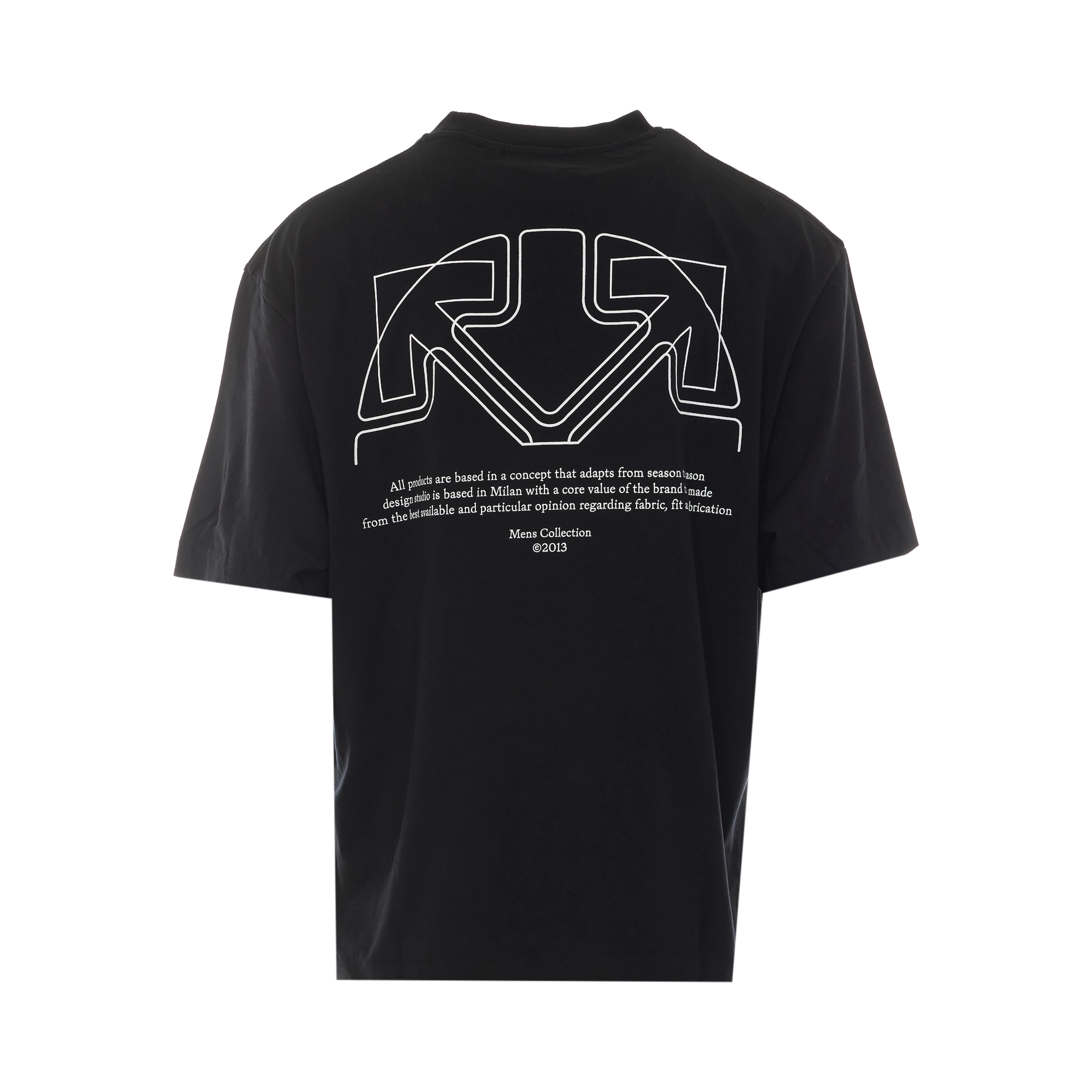 Off White T-shirts and Polos Black
