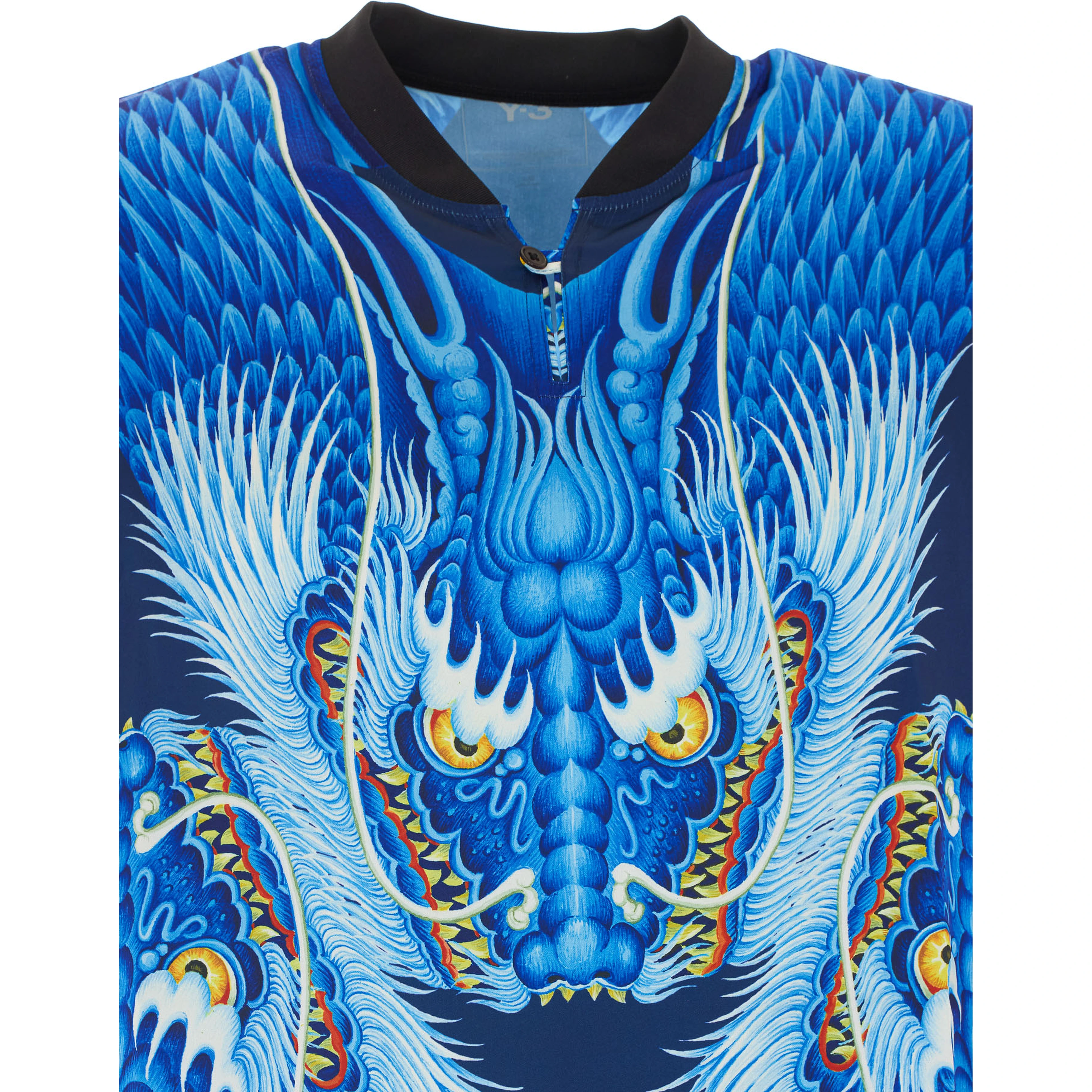 Y-3 T-shirts and Polos Blue