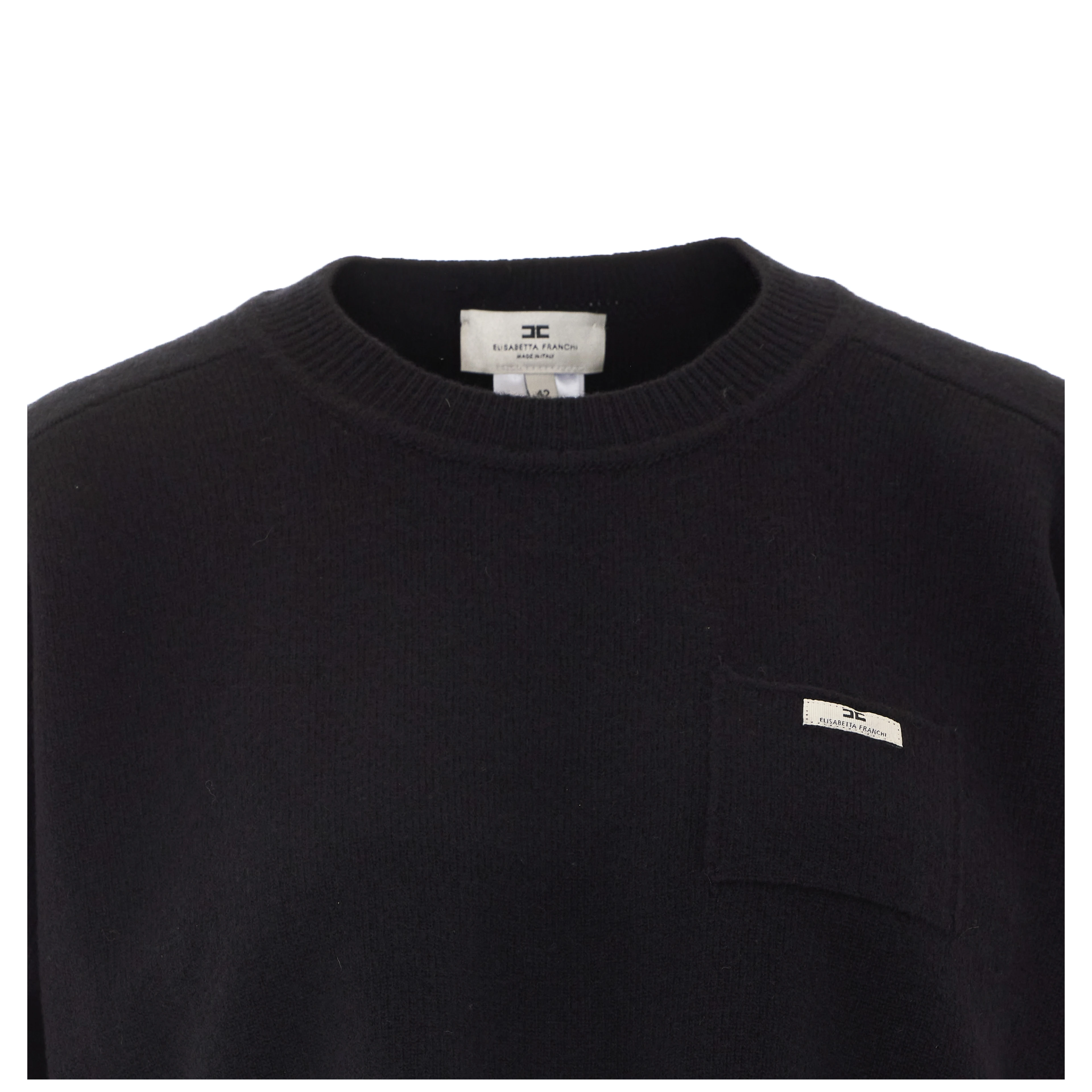 Elisabetta Franchi Sweaters Black