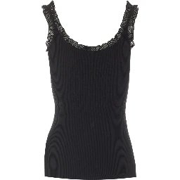 Elisabetta Franchi Top Black