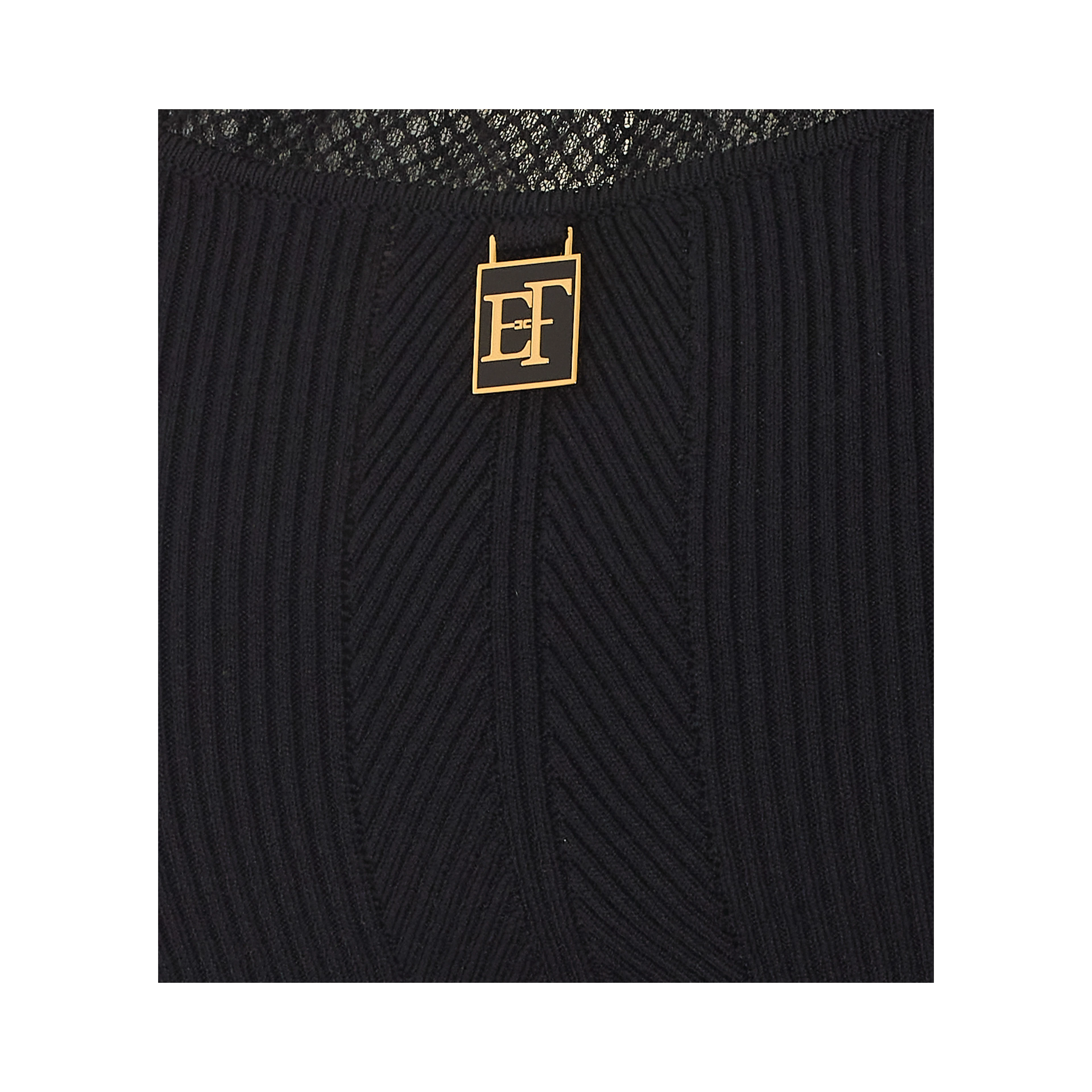 Elisabetta Franchi Top Black