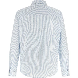 Blue Cotton Blouse