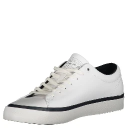 White Polyester Sneaker