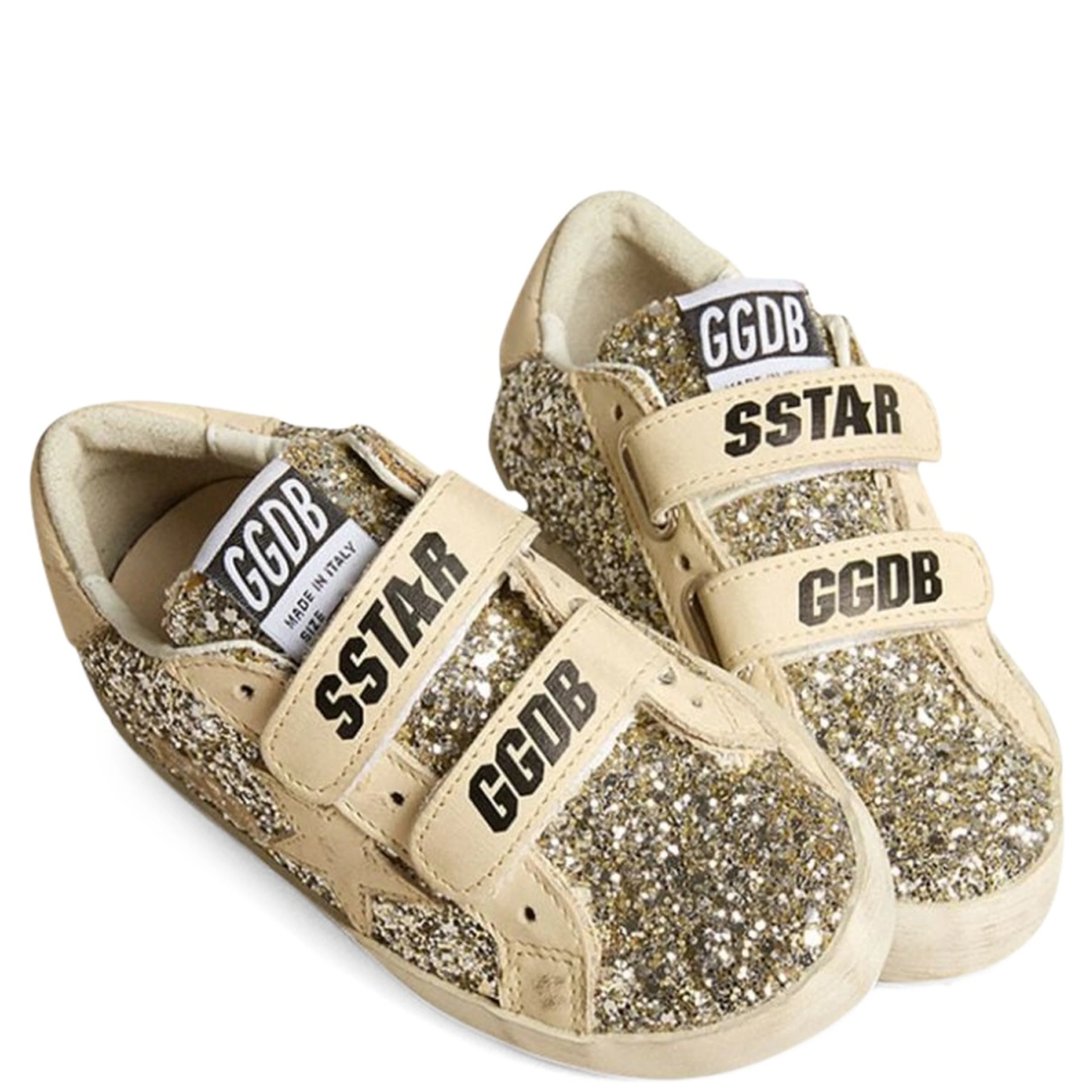 old school laminated suede upper leather star and heel