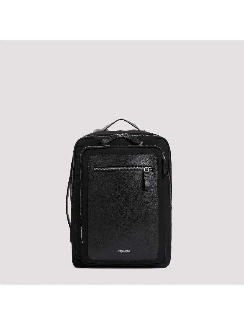 Giorgio Armani Polyester Backpack