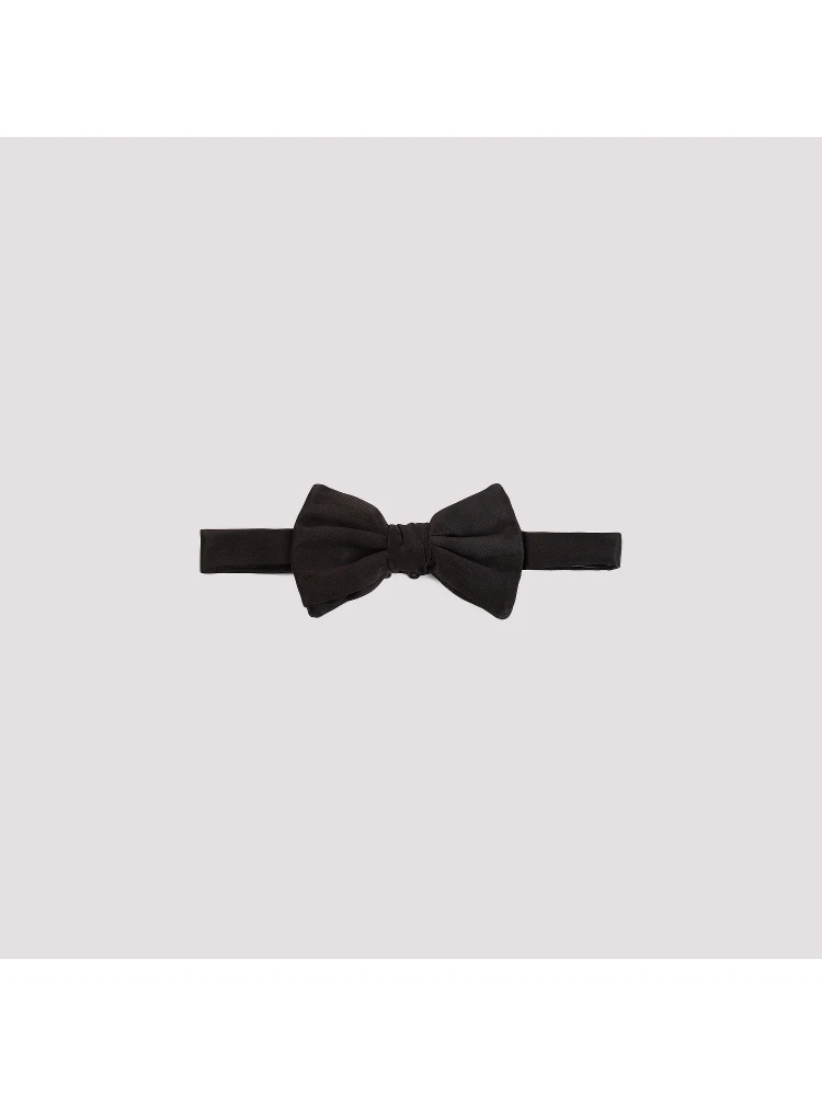 Giorgio Armani Woven Silk Bowtie