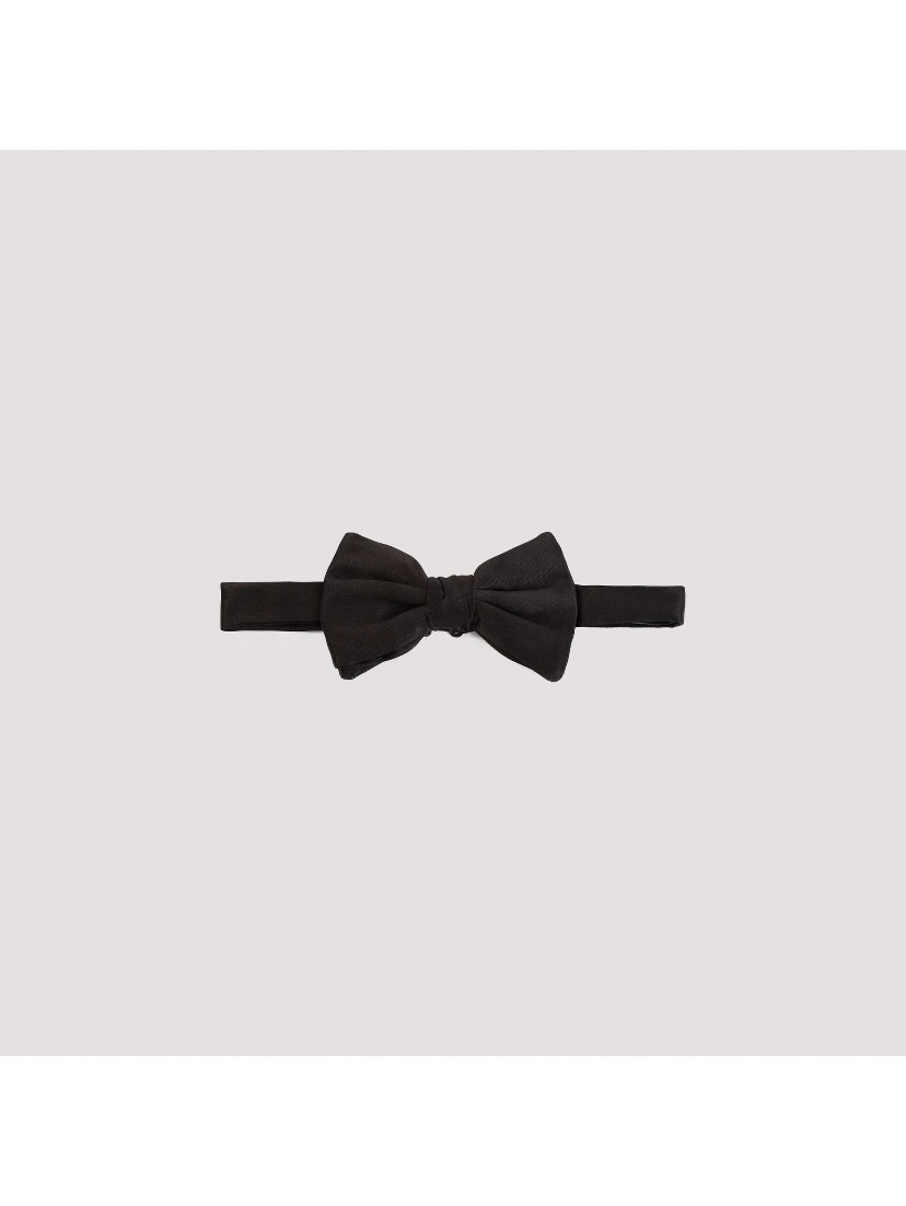 Giorgio Armani Woven Silk Bowtie