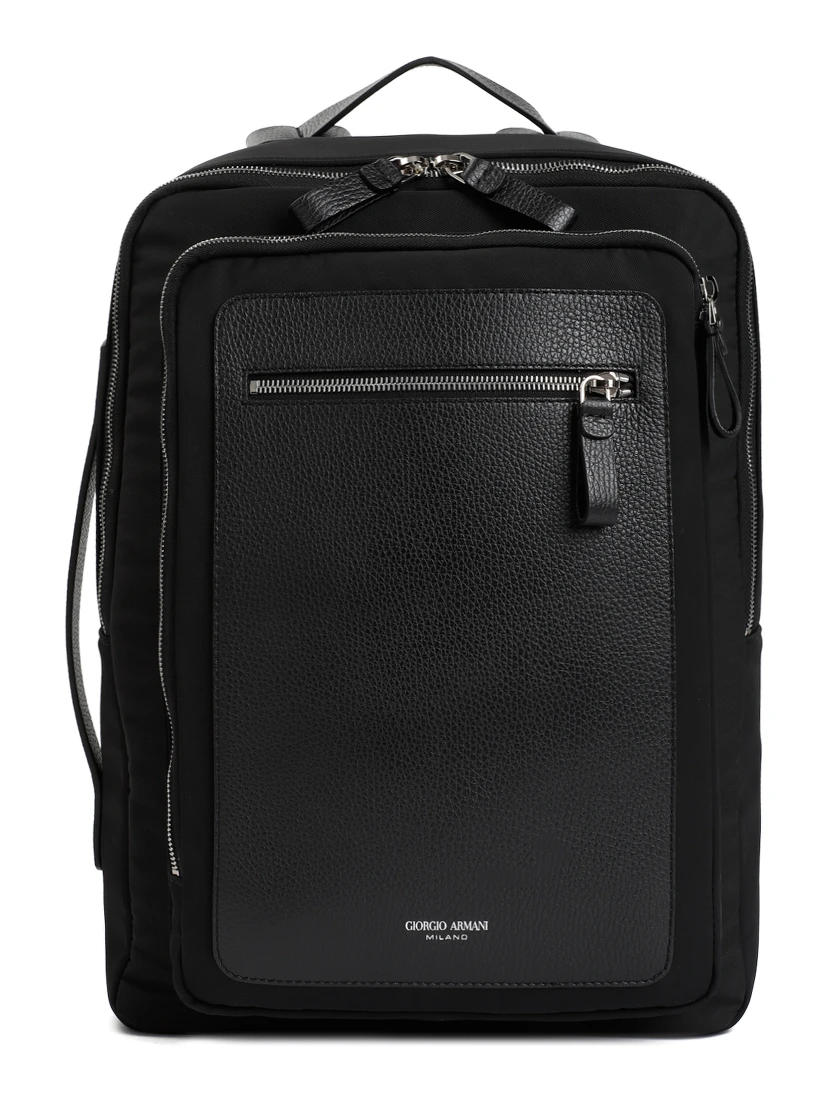 Giorgio Armani Polyester Backpack