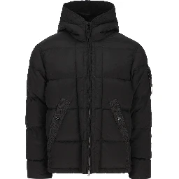 STONE ISLAND Coats Black