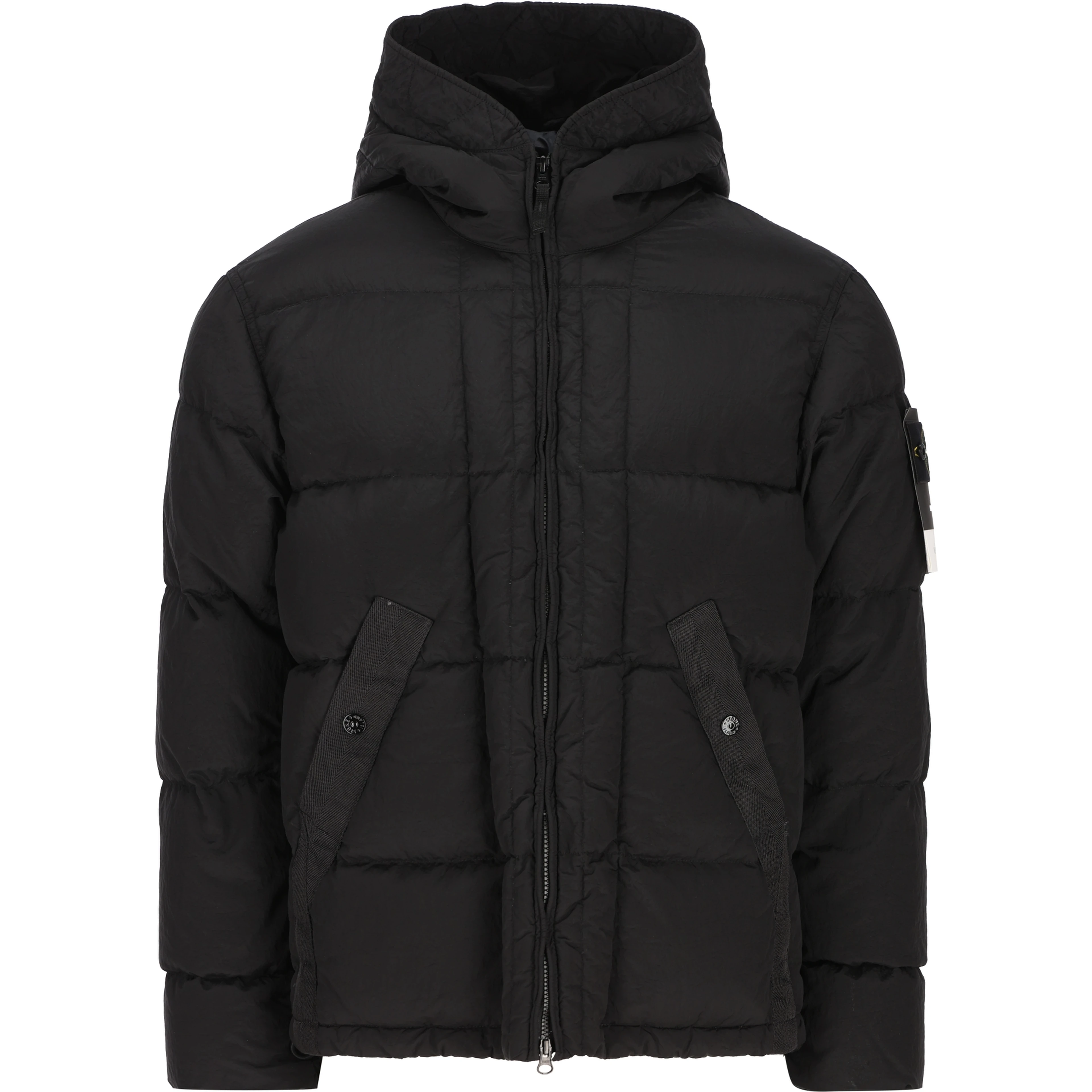 STONE ISLAND Coats Black