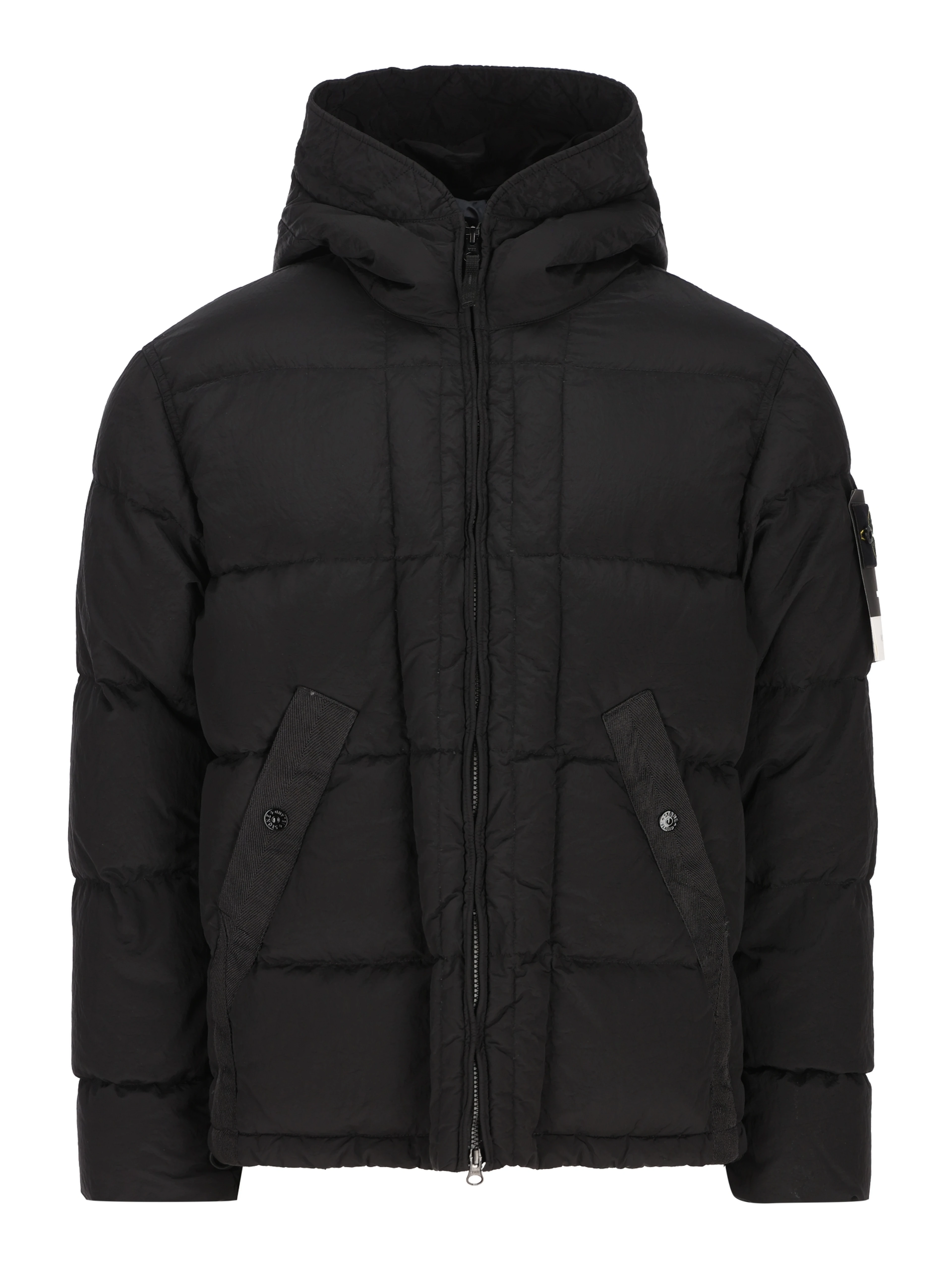 STONE ISLAND Coats Black