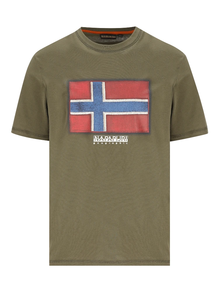NAPAPIJRI T-shirts and Polos Green