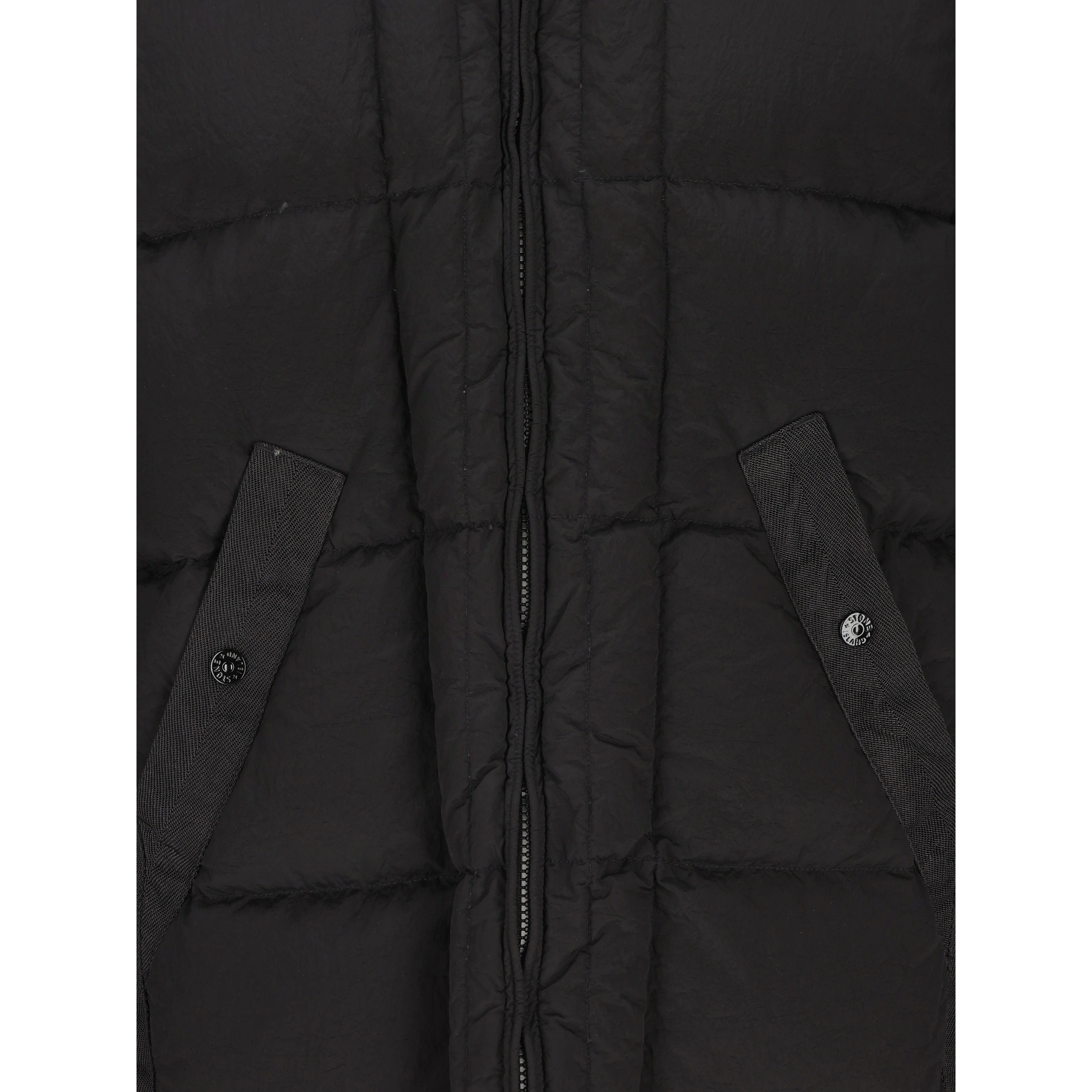 STONE ISLAND Coats Black