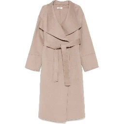 SOFT GOAT Coats Dark sand