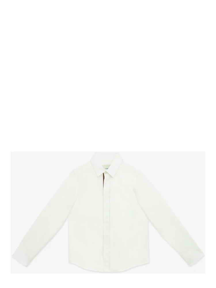 FENDI KIDS Shirts Chalk