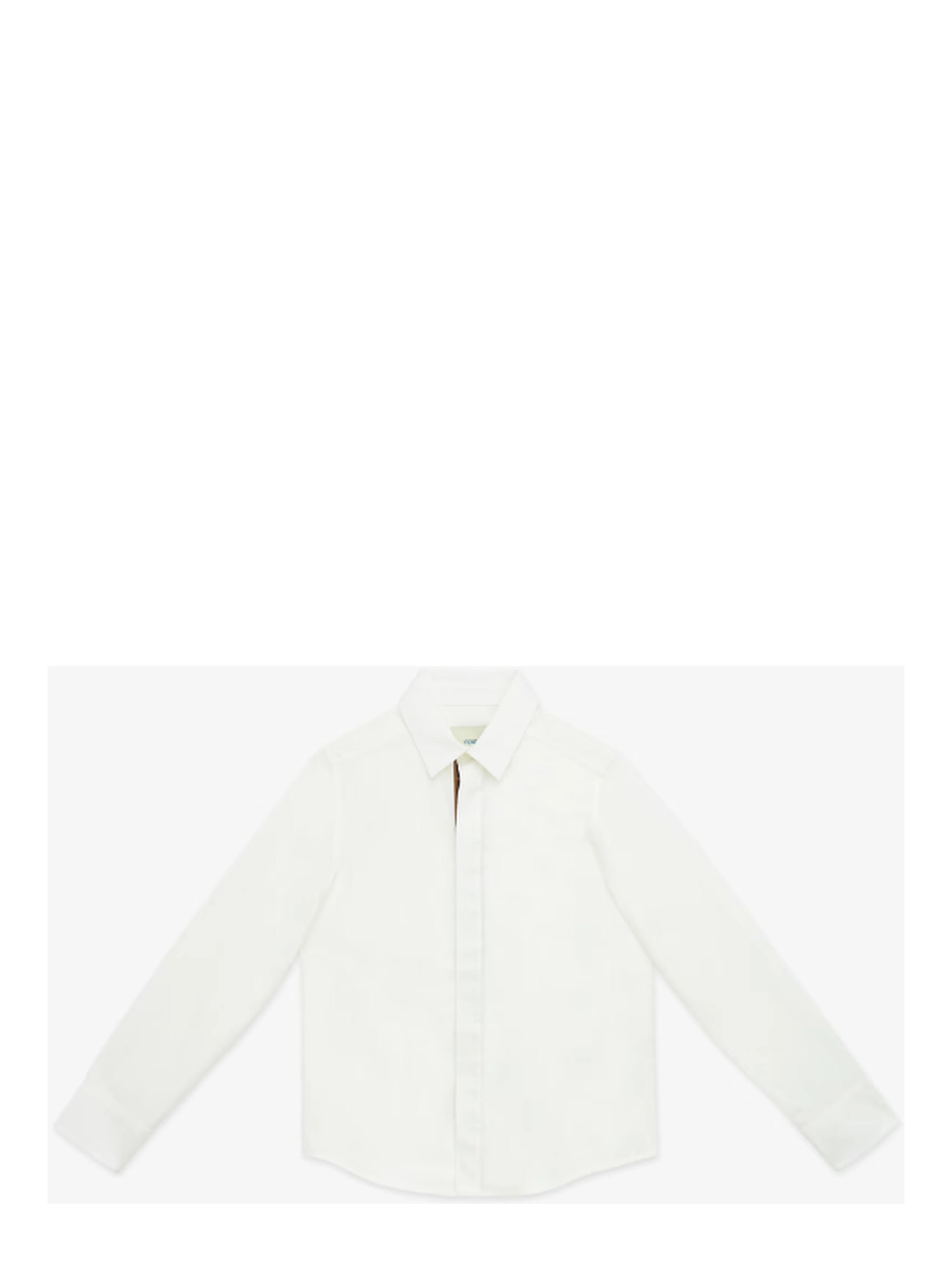 FENDI KIDS Shirts Chalk