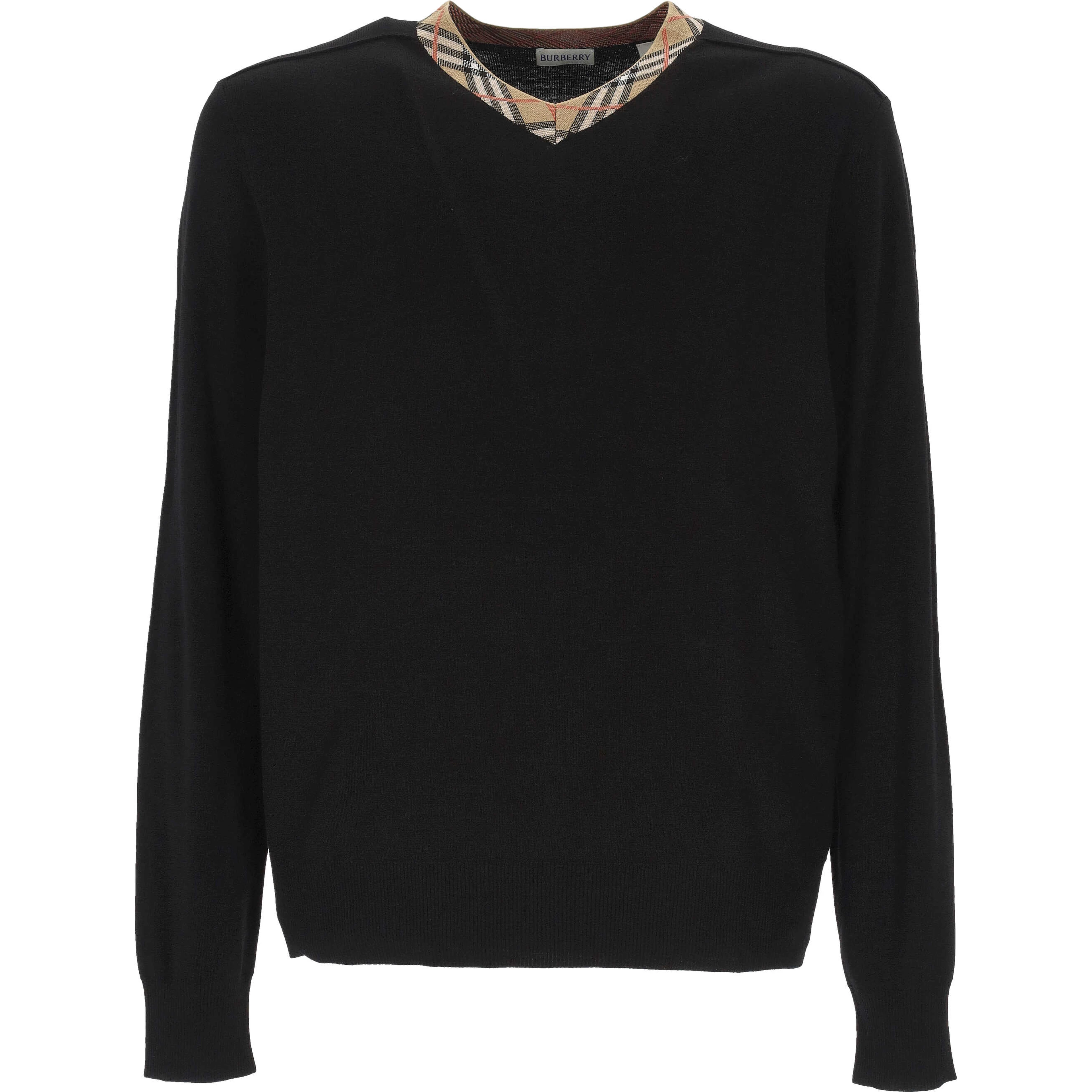 Burberry T-shirts and Polos Black
