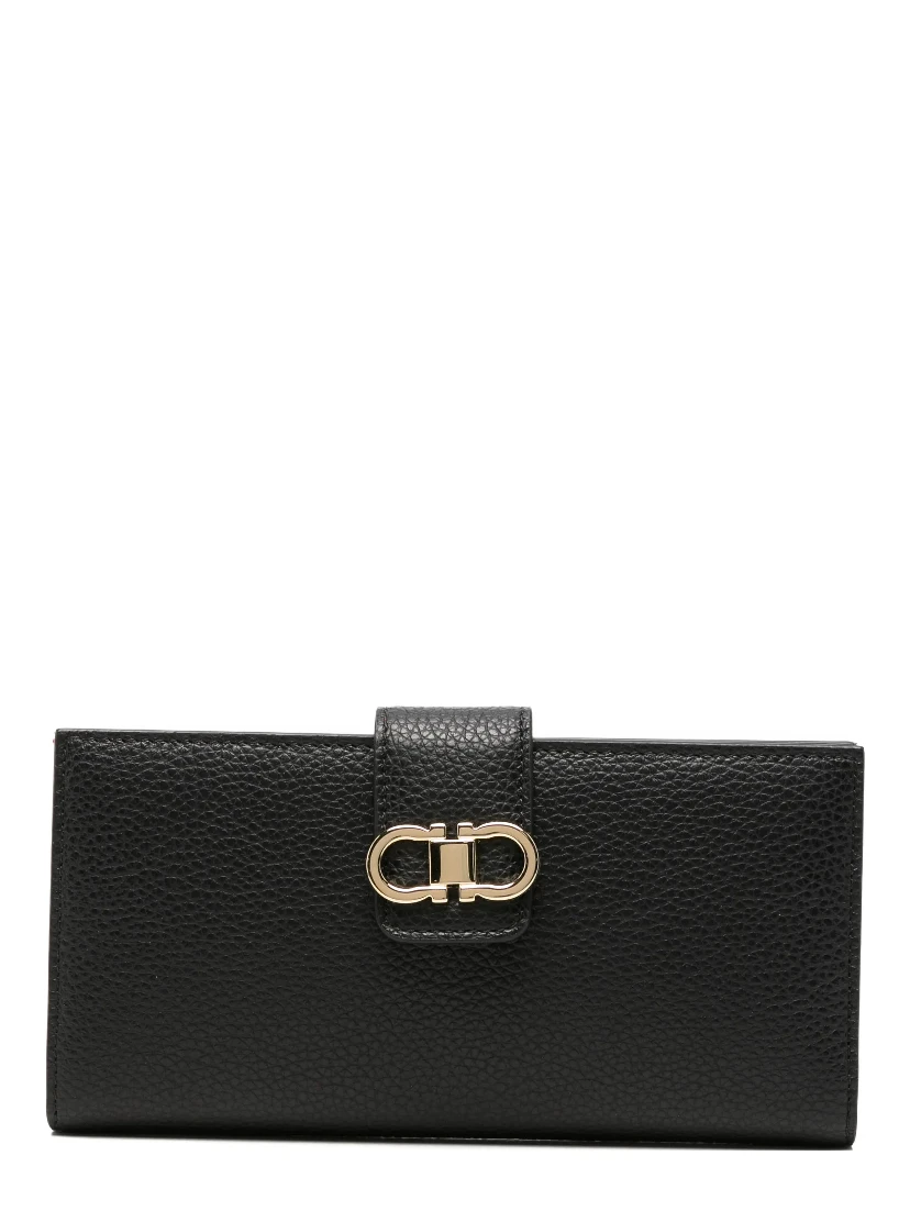 Ferragamo Wallets Black/red