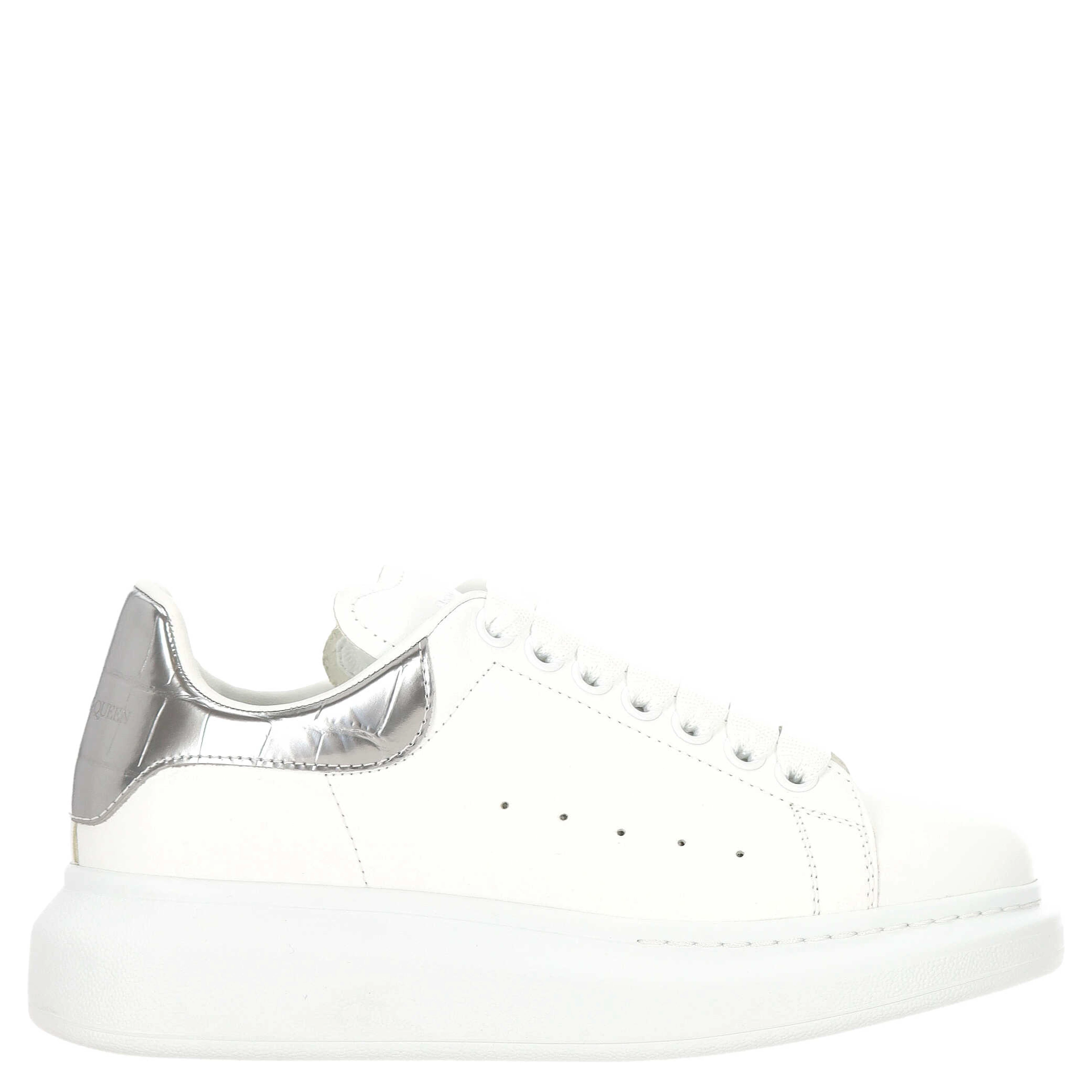 Alexander McQueen Sneakers White/Silver