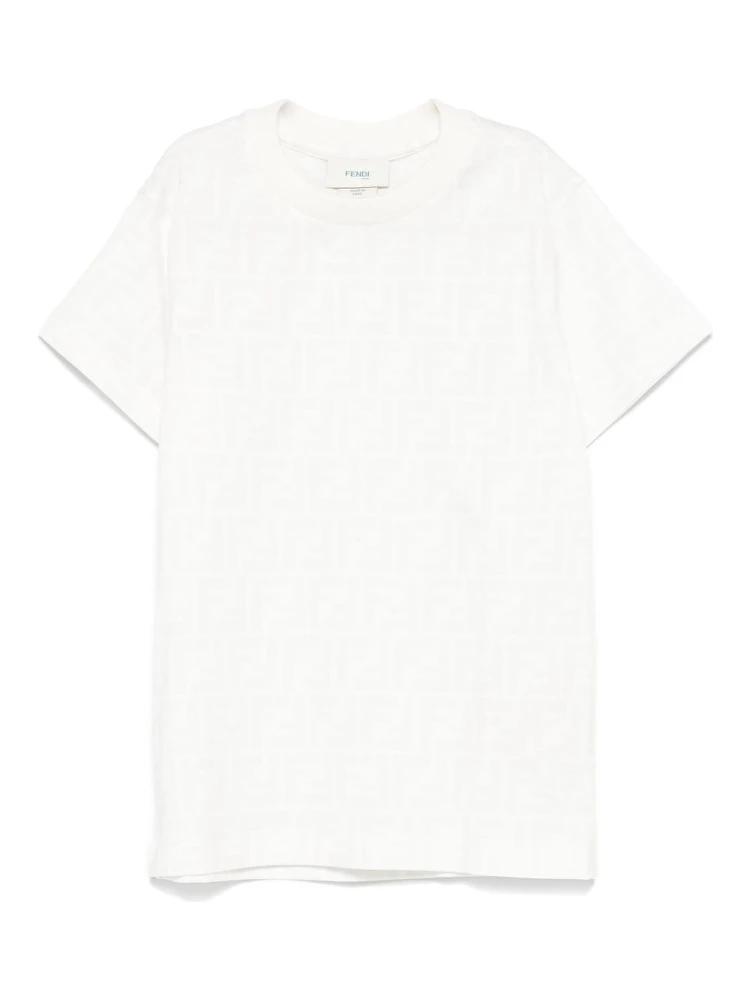 FENDI KIDS T-shirts and Polos Chalk