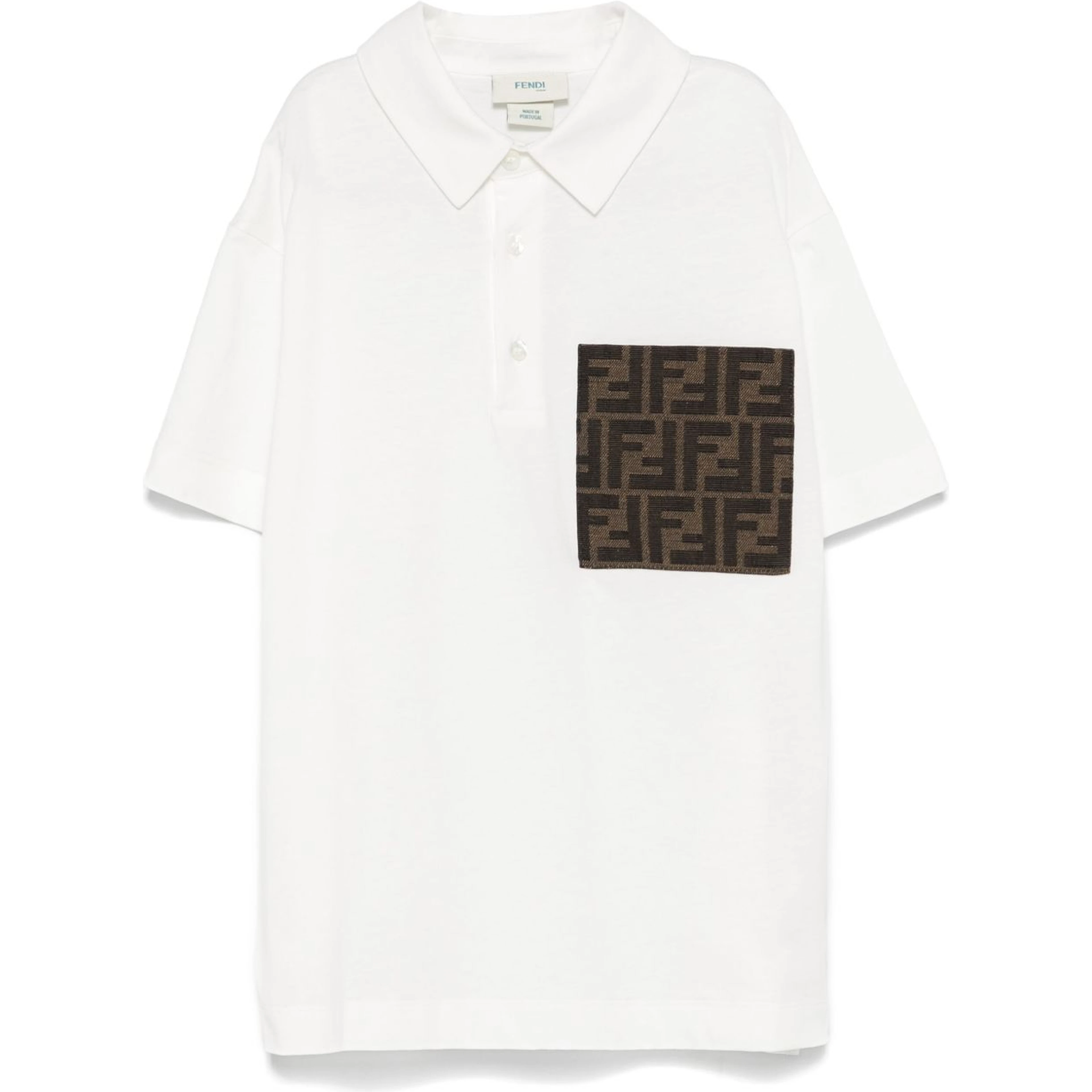 FENDI KIDS T-shirts and Polos Chalk