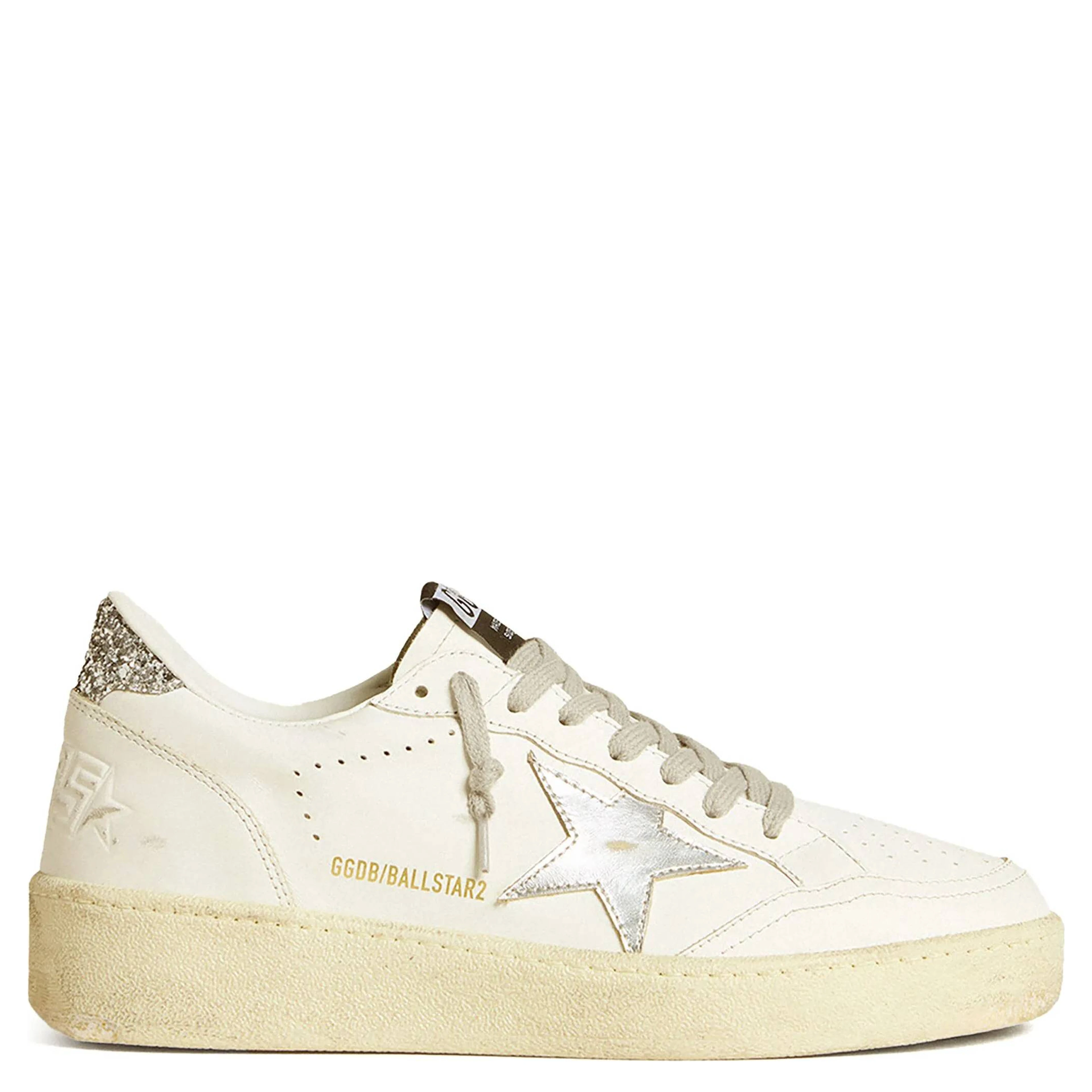 Golden Goose Sneakers White/Silver