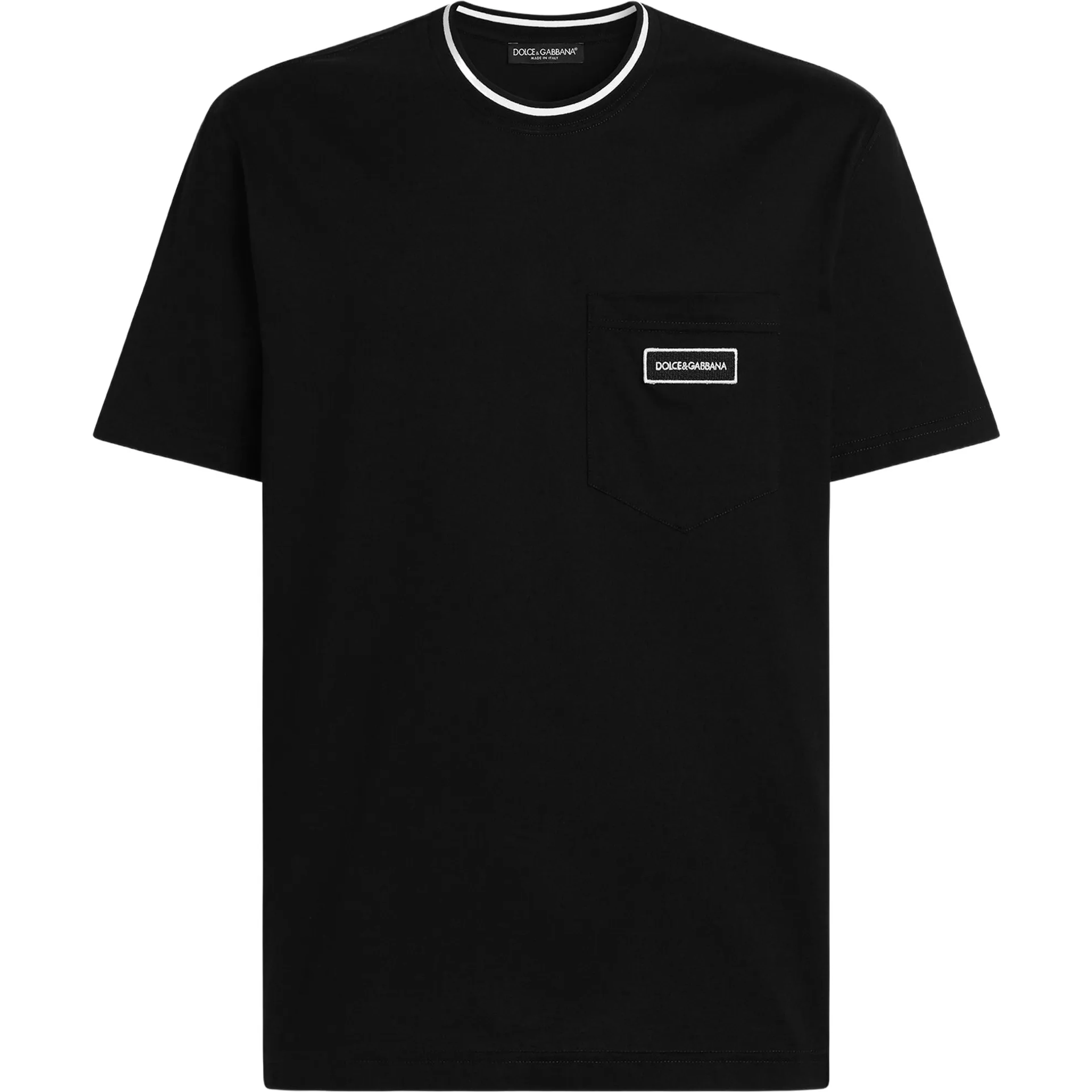 Dolce & Gabbana T-shirts and Polos Black