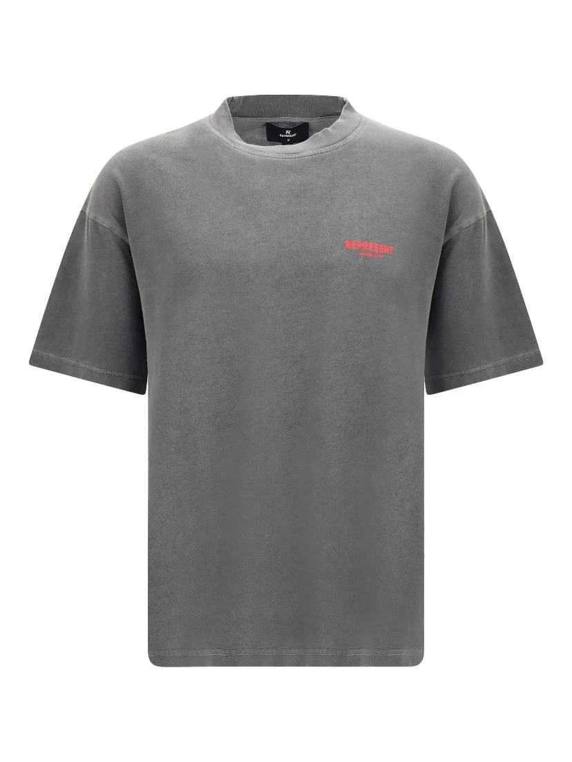 Represent T-shirts and Polos Washed black
