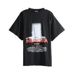 Balenciaga T-shirts and Polos Black