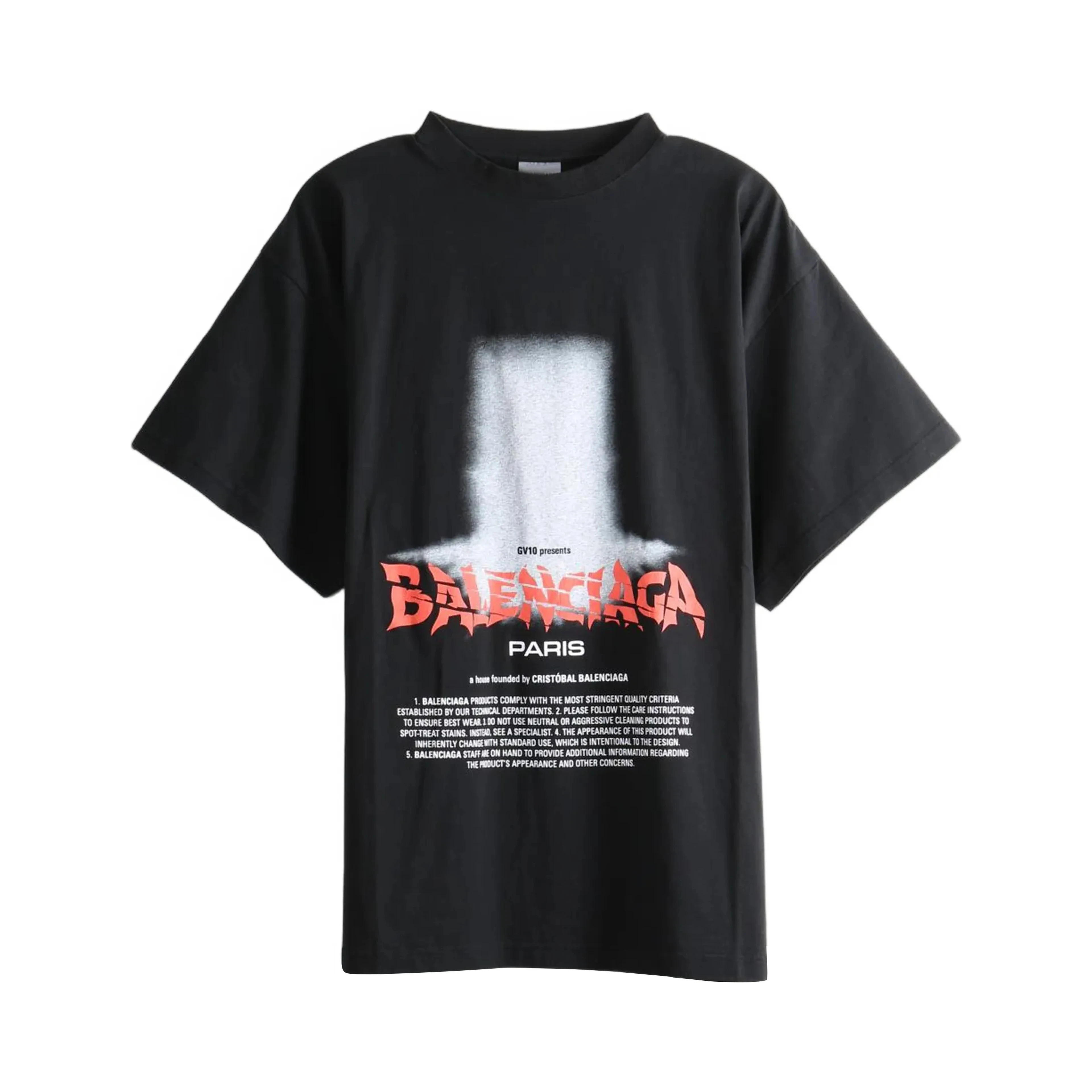 Balenciaga T-shirts and Polos Black