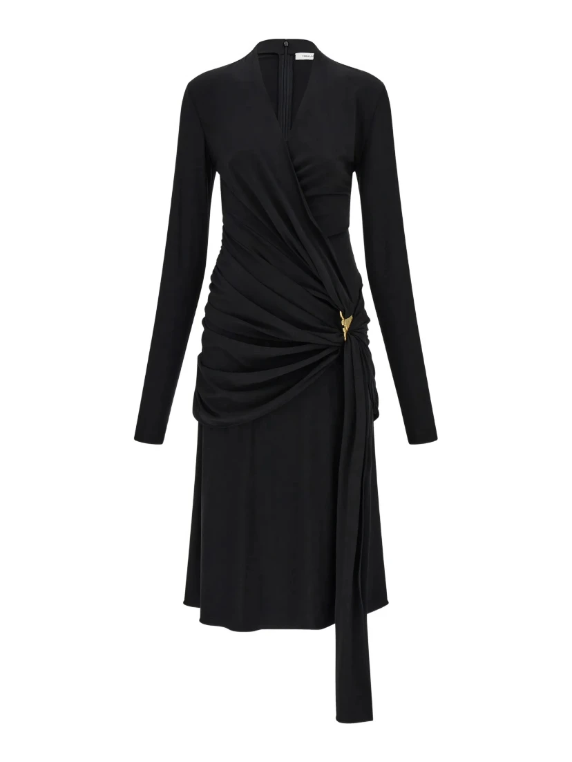 Ferragamo Dresses Black