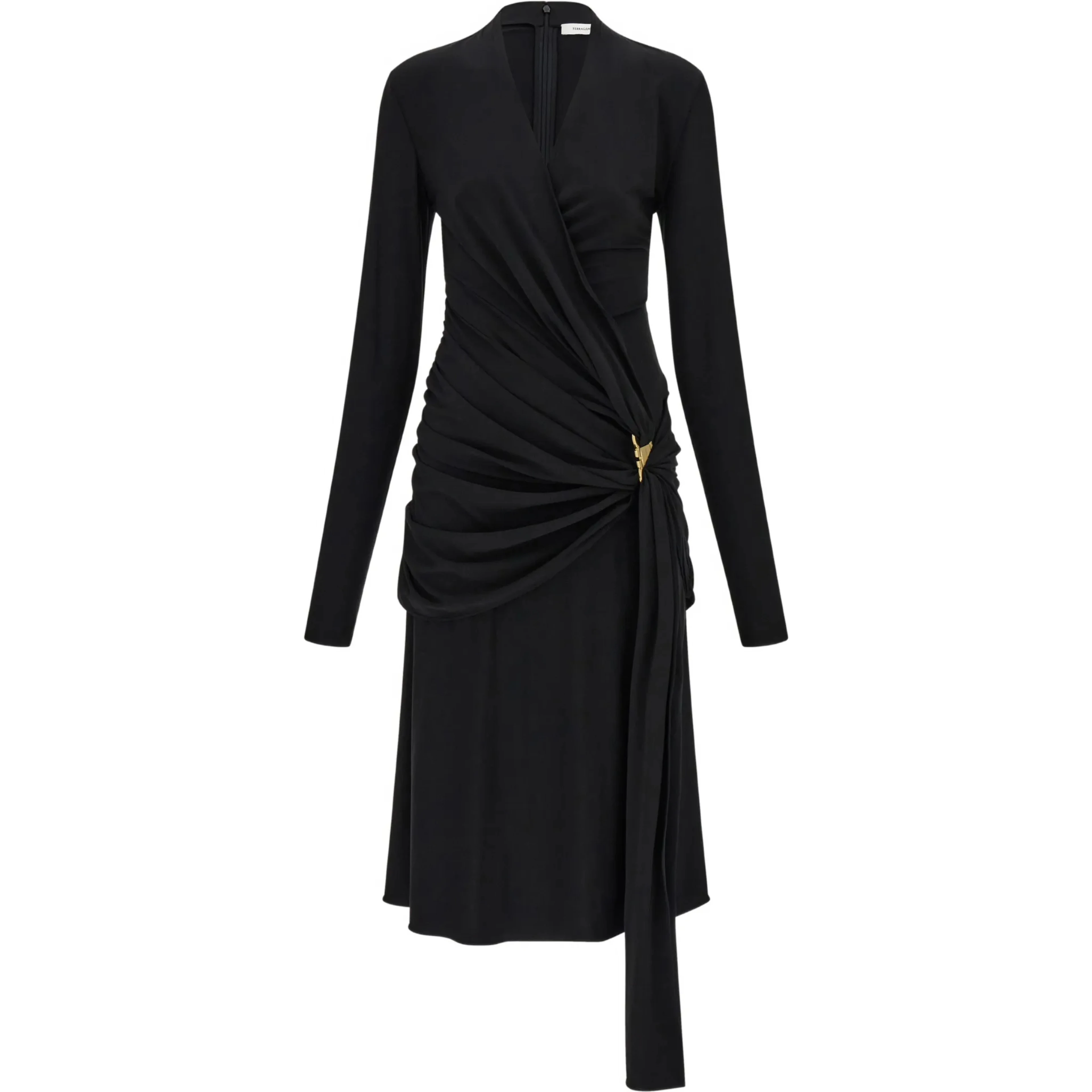 Ferragamo Dresses Black