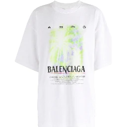 Balenciaga T-shirts and Polos White