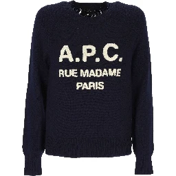 A.P.C. Sweaters Marine
