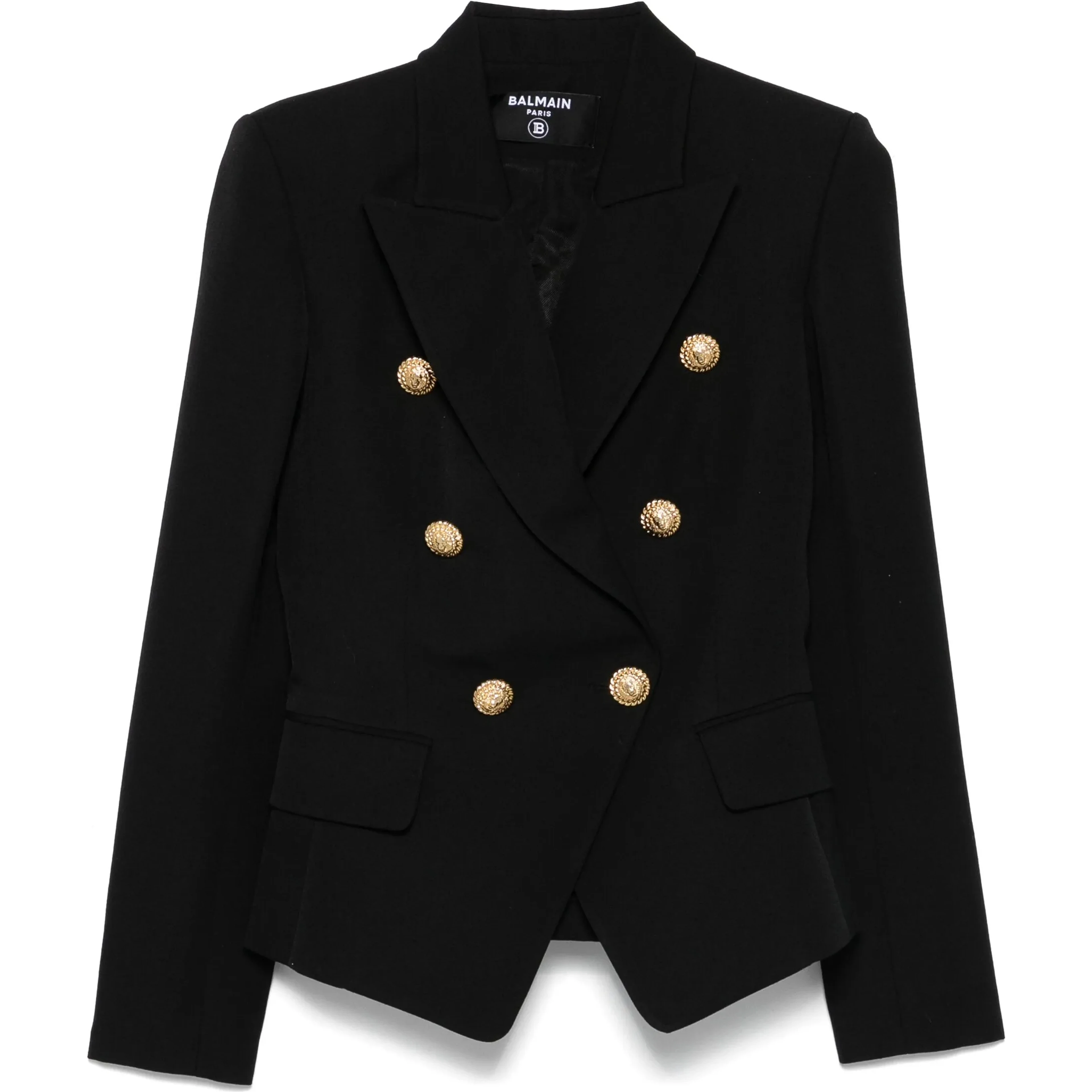 Balmain Jackets Black